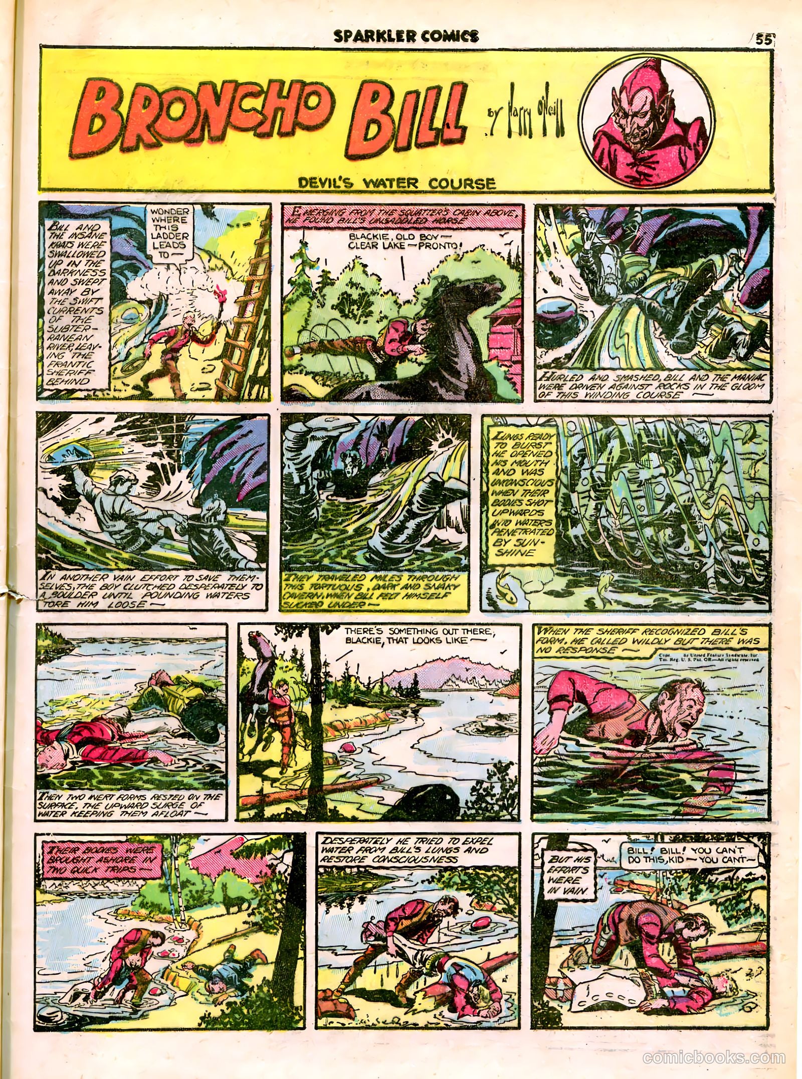 Sparkle Comics #20 (1951) — page 42 of 53