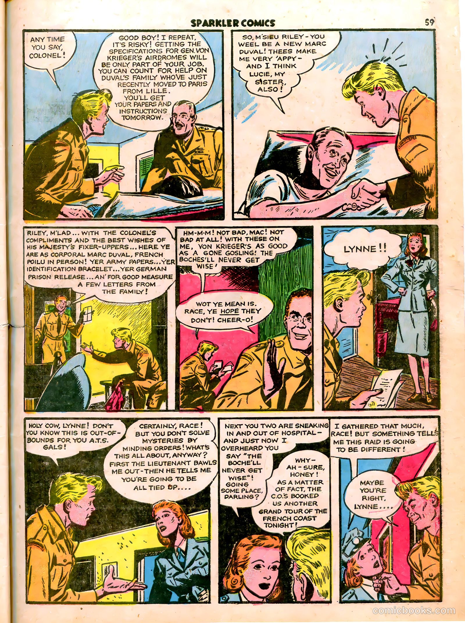 Sparkle Comics #20 (1951) — page 46 of 53