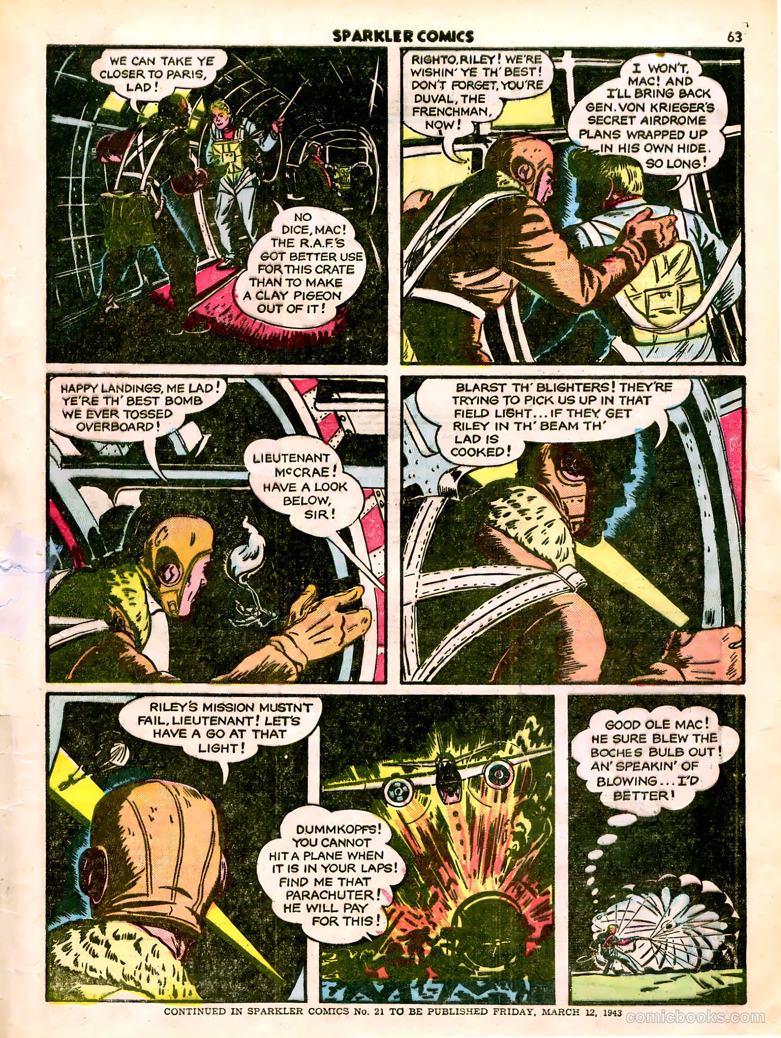 Sparkle Comics #20 (1951) — page 50 of 53