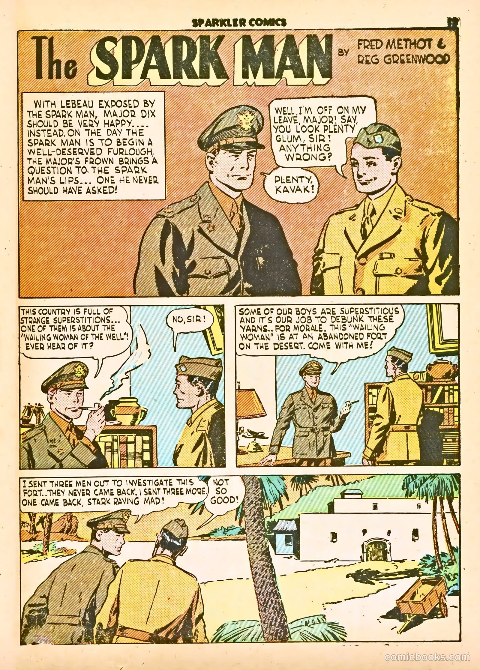 Sparkle Comics #21 (1952) — page 3 of 56
