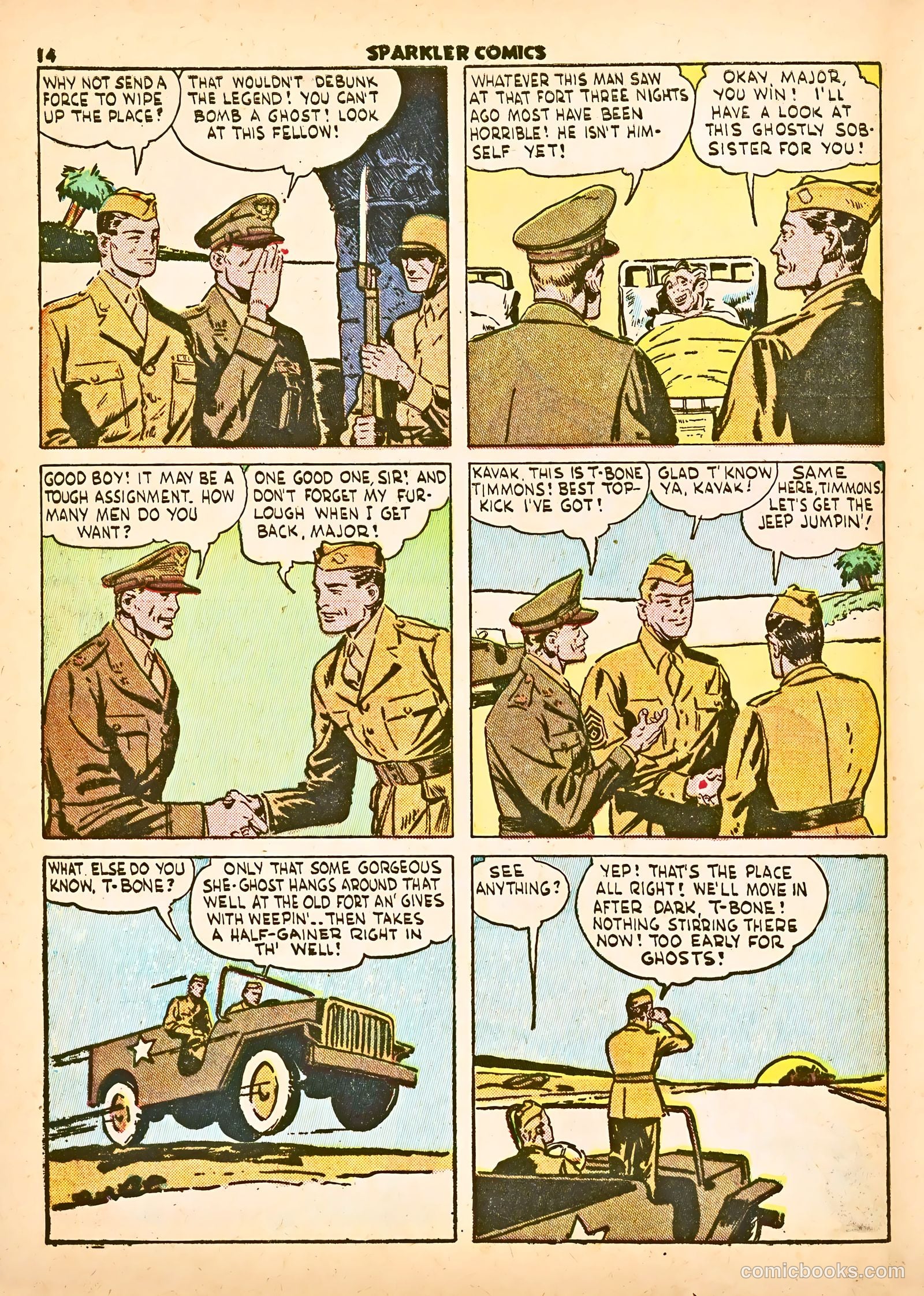 Sparkle Comics #21 (1952) — page 4 of 56