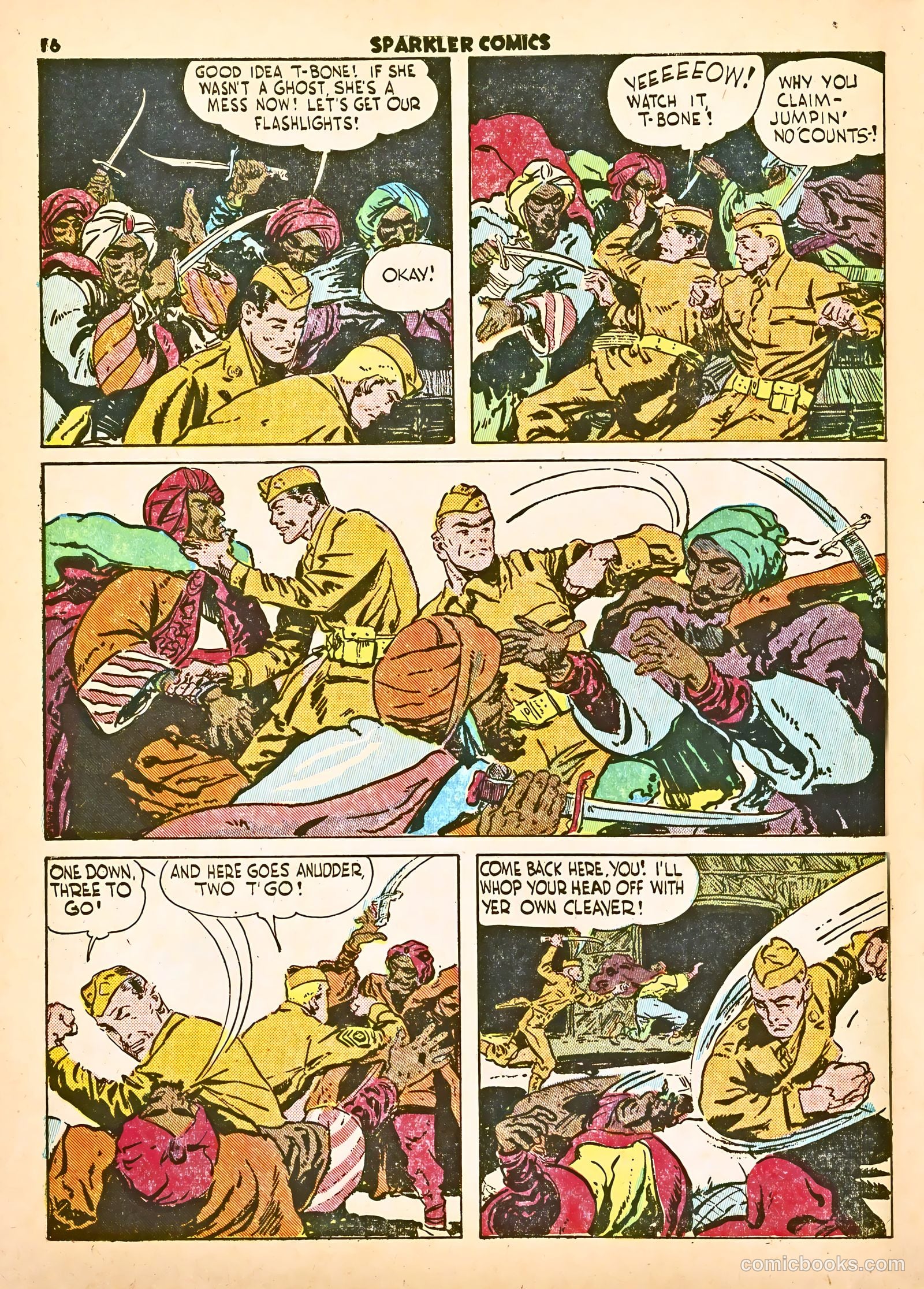 Sparkle Comics #21 (1952) — page 6 of 56