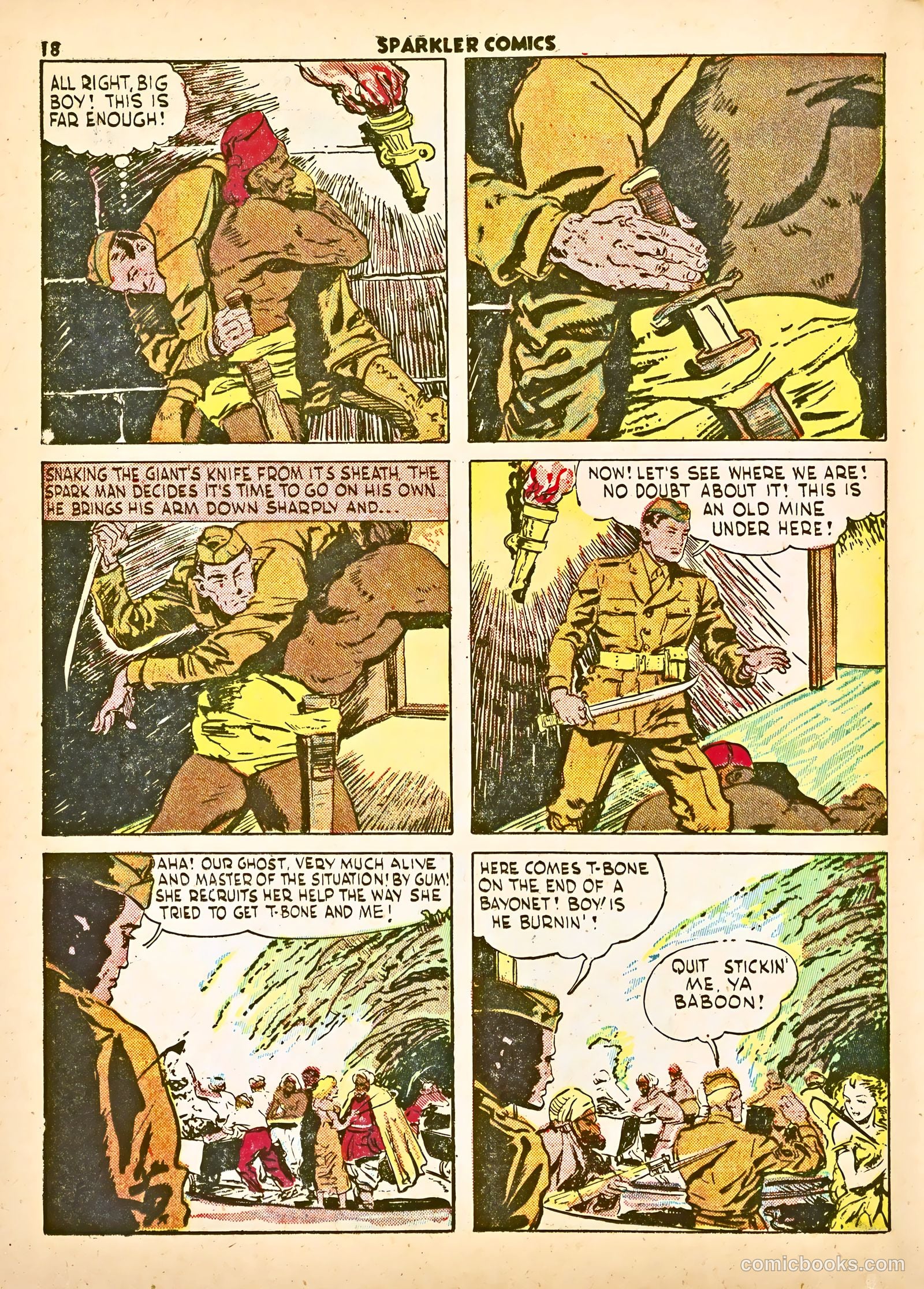 Sparkle Comics #21 (1952) — page 8 of 56