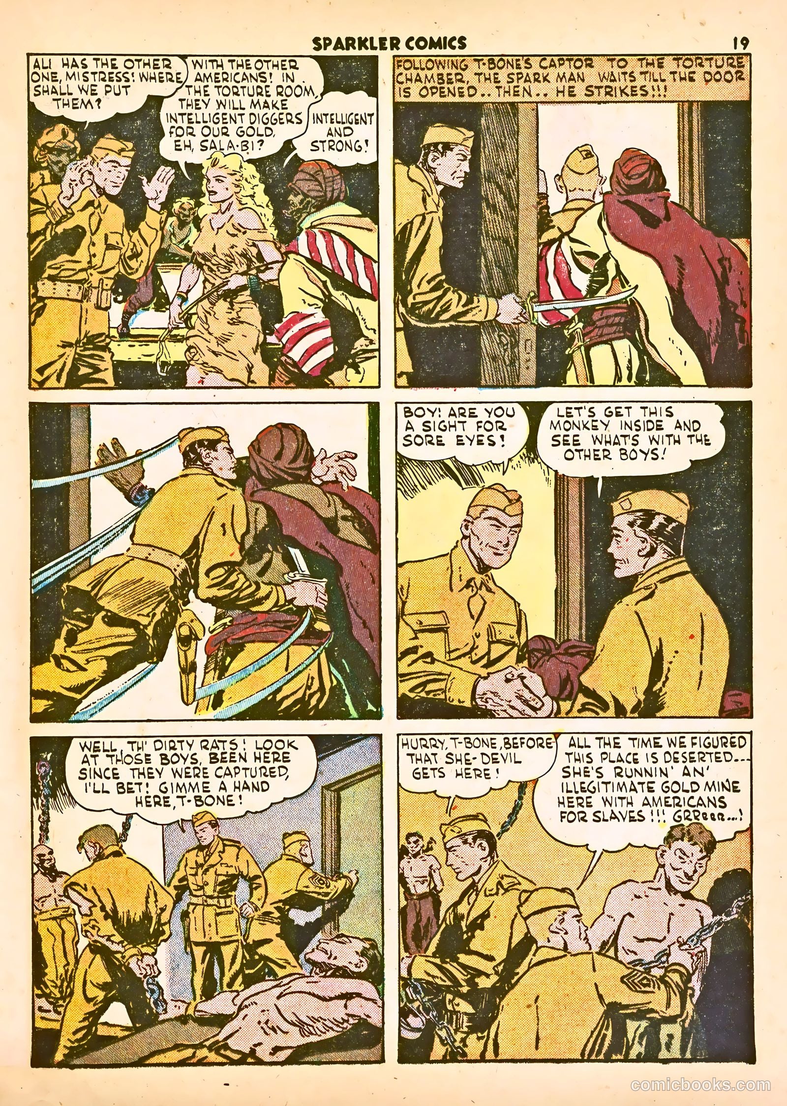 Sparkle Comics #21 (1952) — page 9 of 56