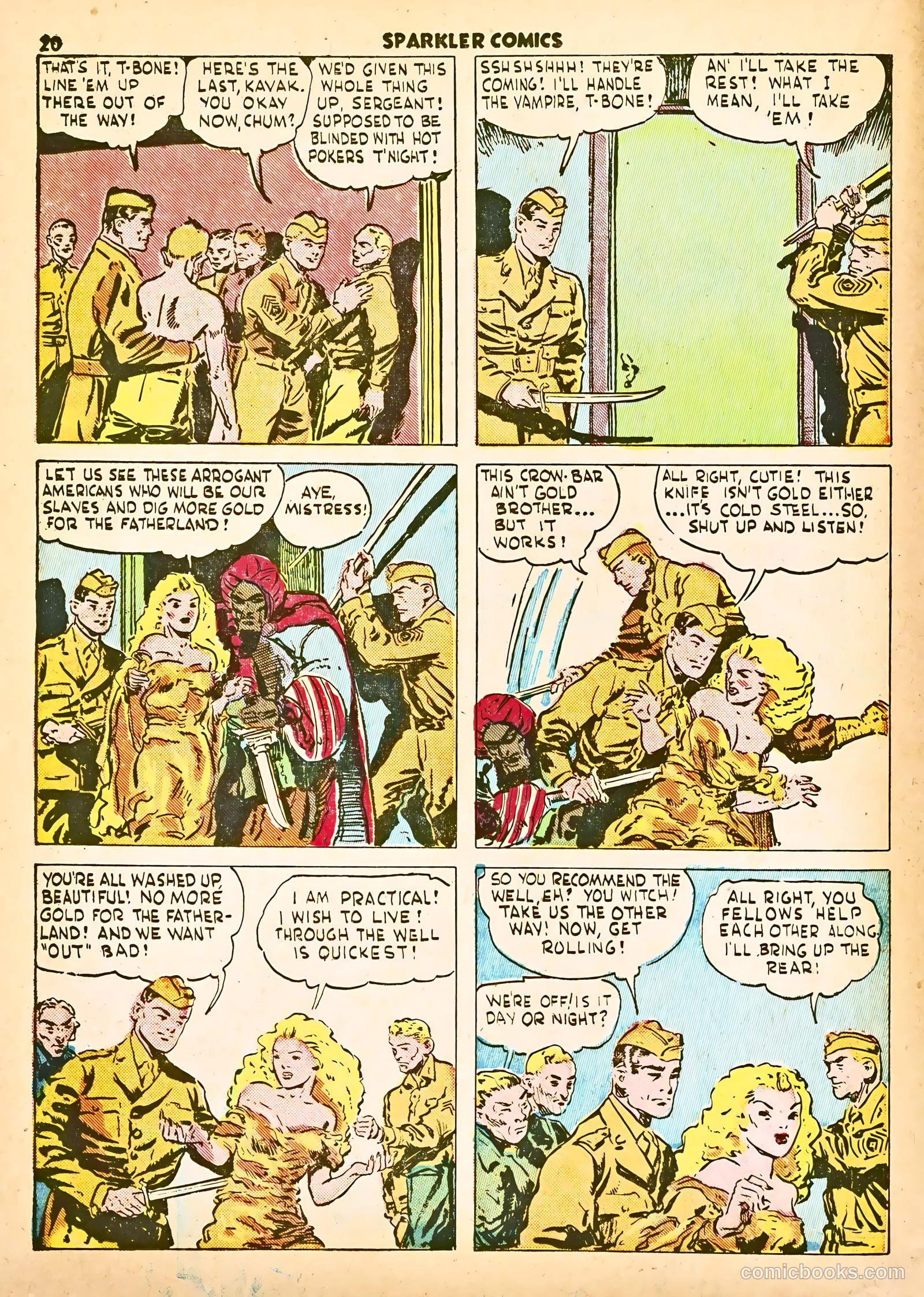 Sparkle Comics #21 (1952) — page 10 of 56