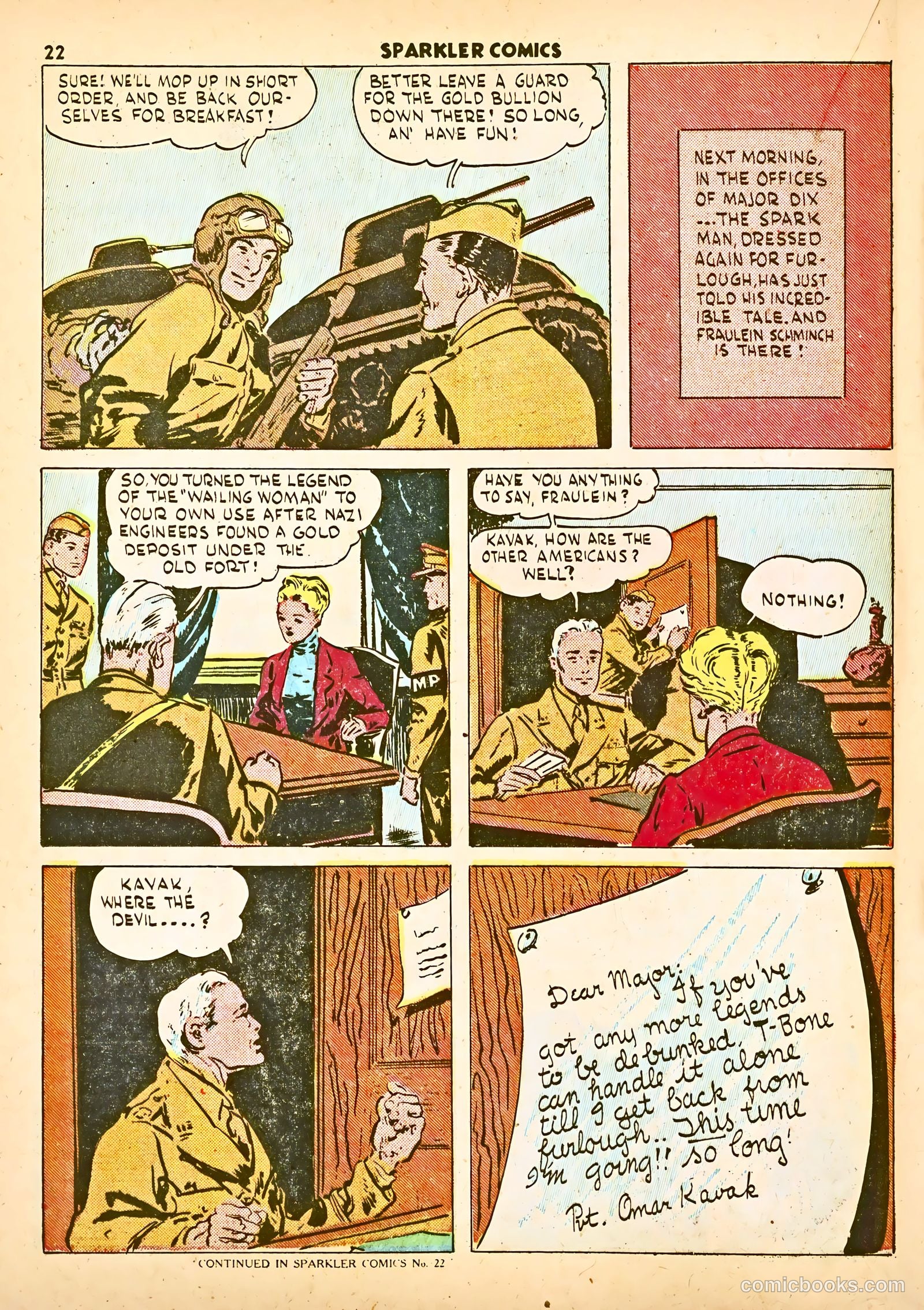 Sparkle Comics #21 (1952) — page 12 of 56