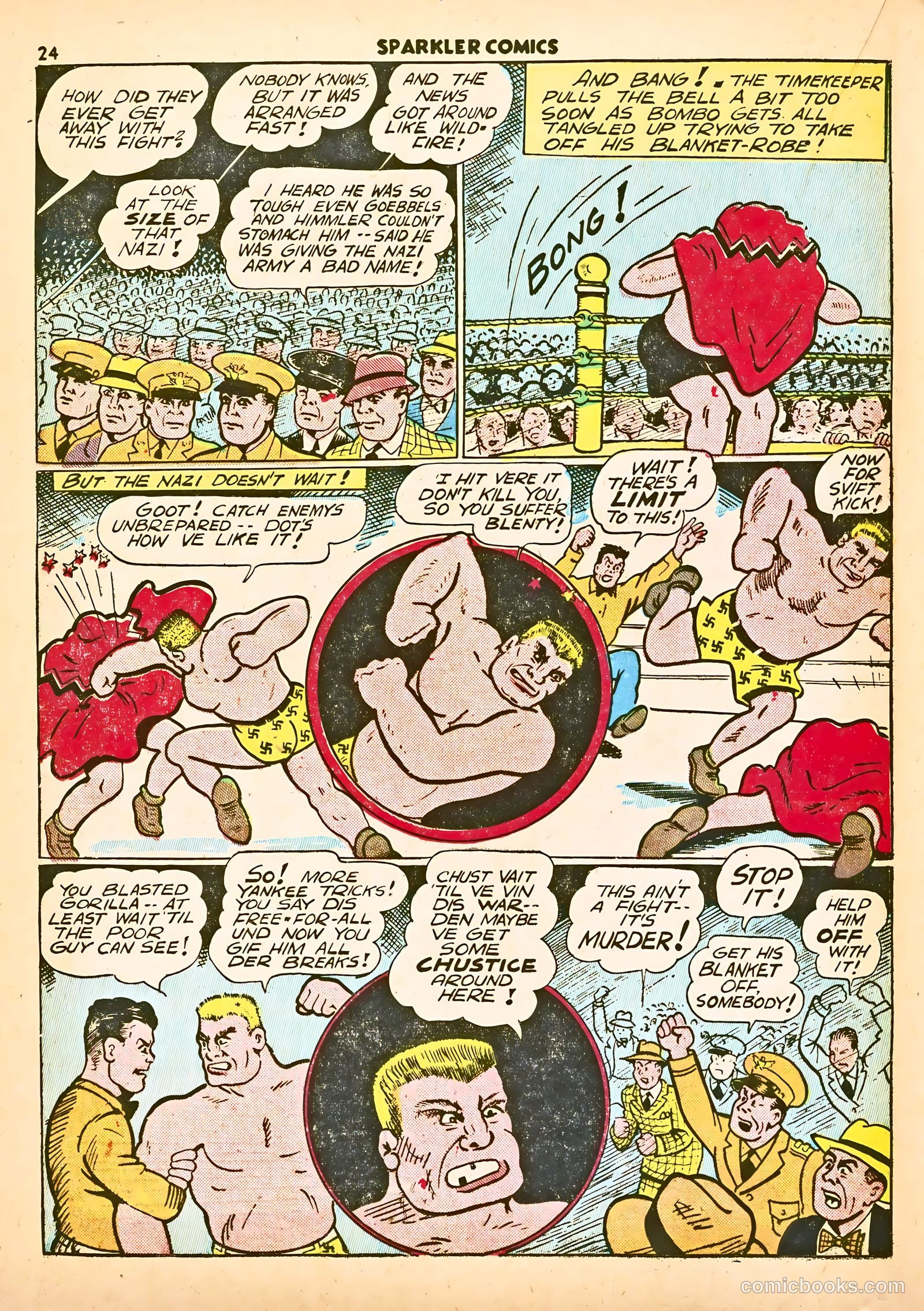 Sparkle Comics #21 (1952) — page 14 of 56