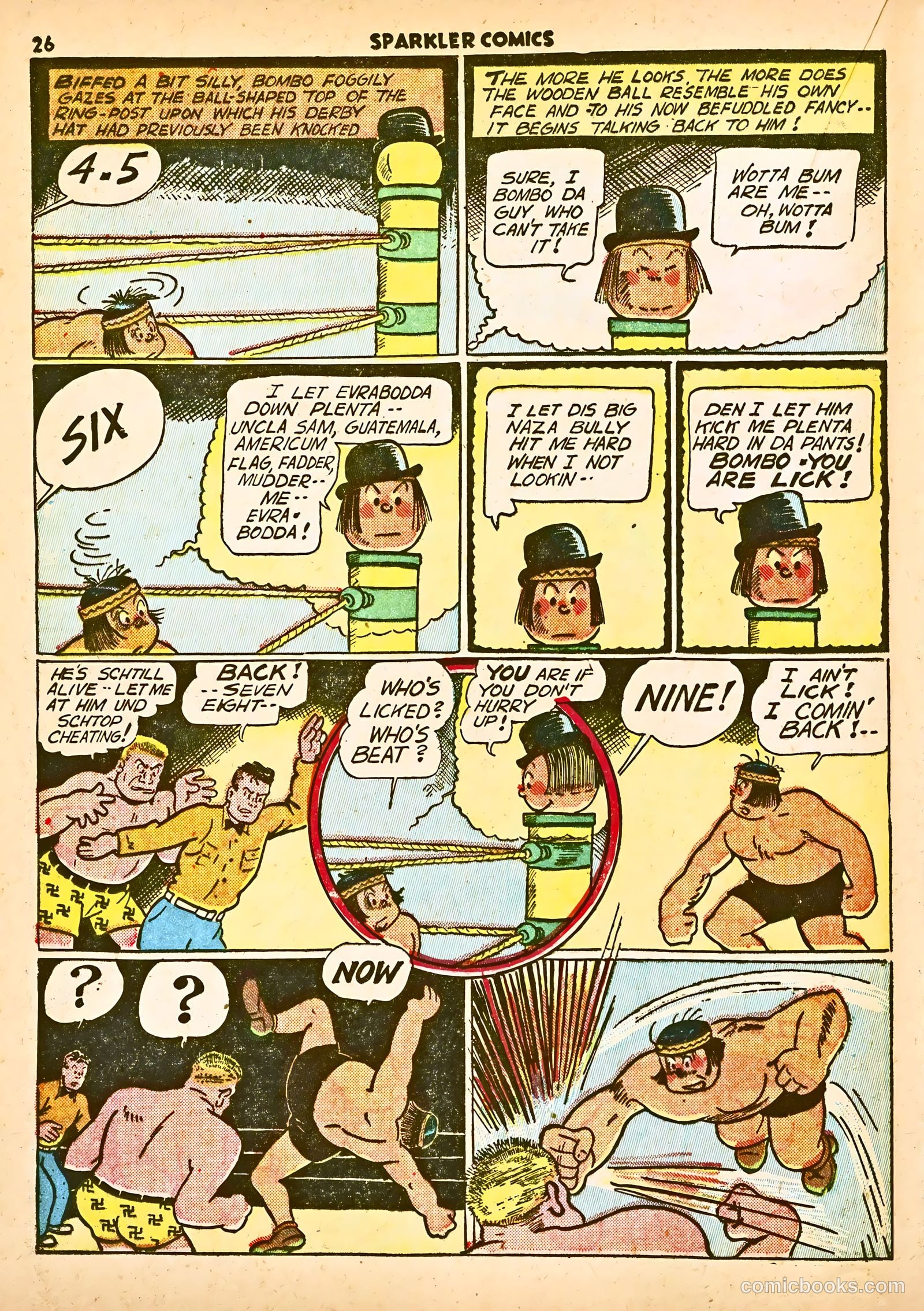 Sparkle Comics #21 (1952) — page 16 of 56