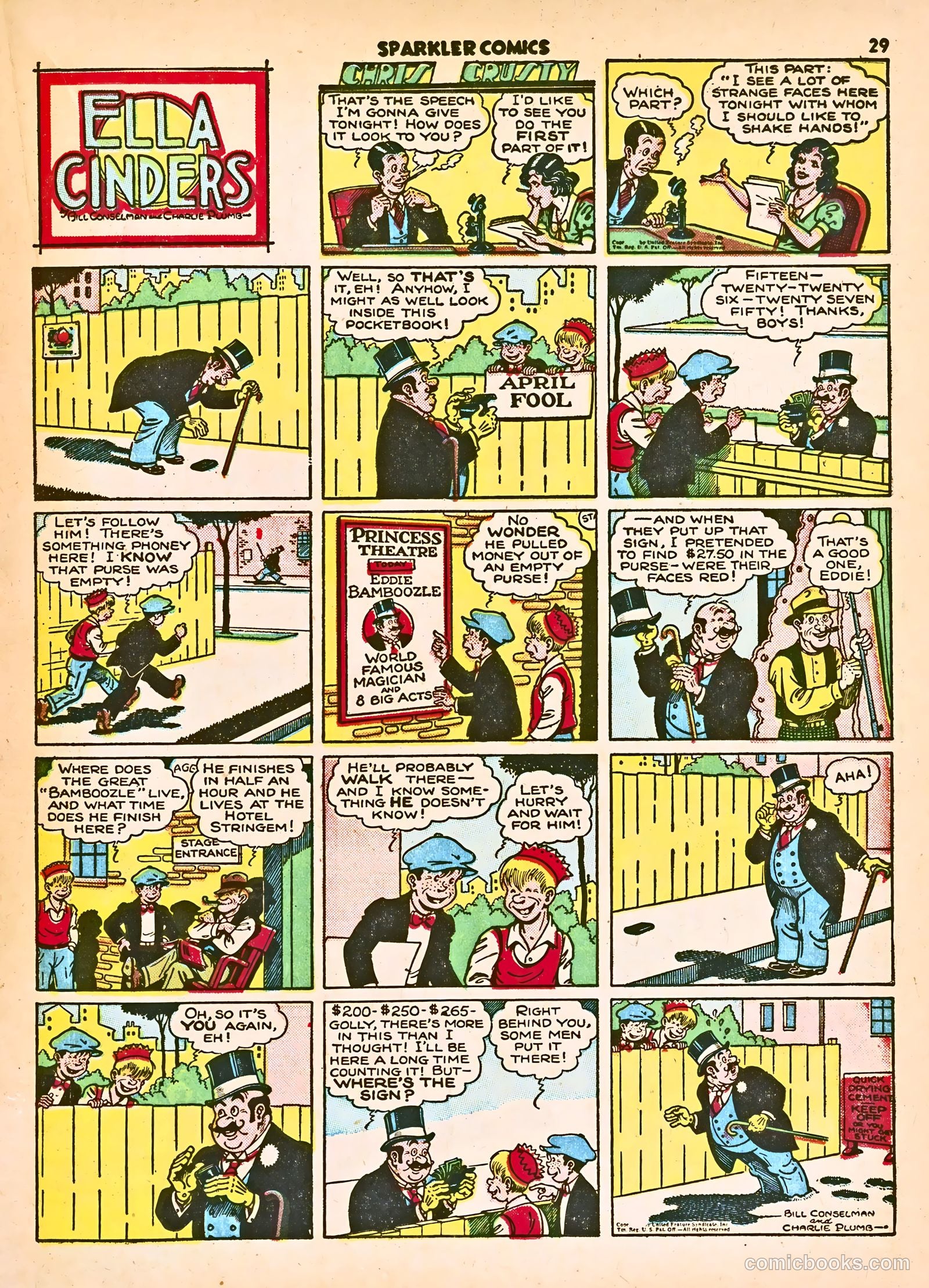 Sparkle Comics #21 (1952) — page 19 of 56