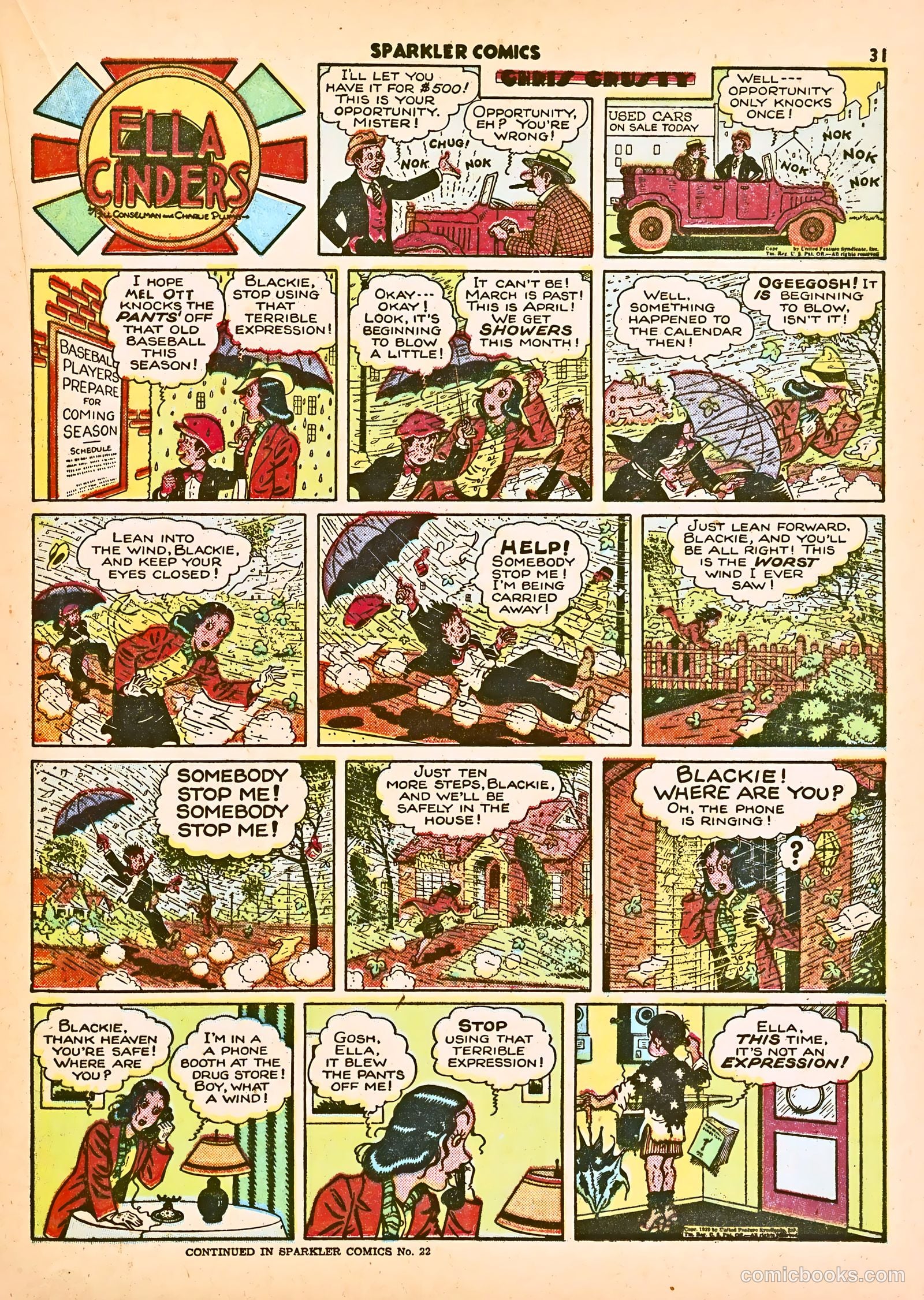 Sparkle Comics #21 (1952) — page 21 of 56