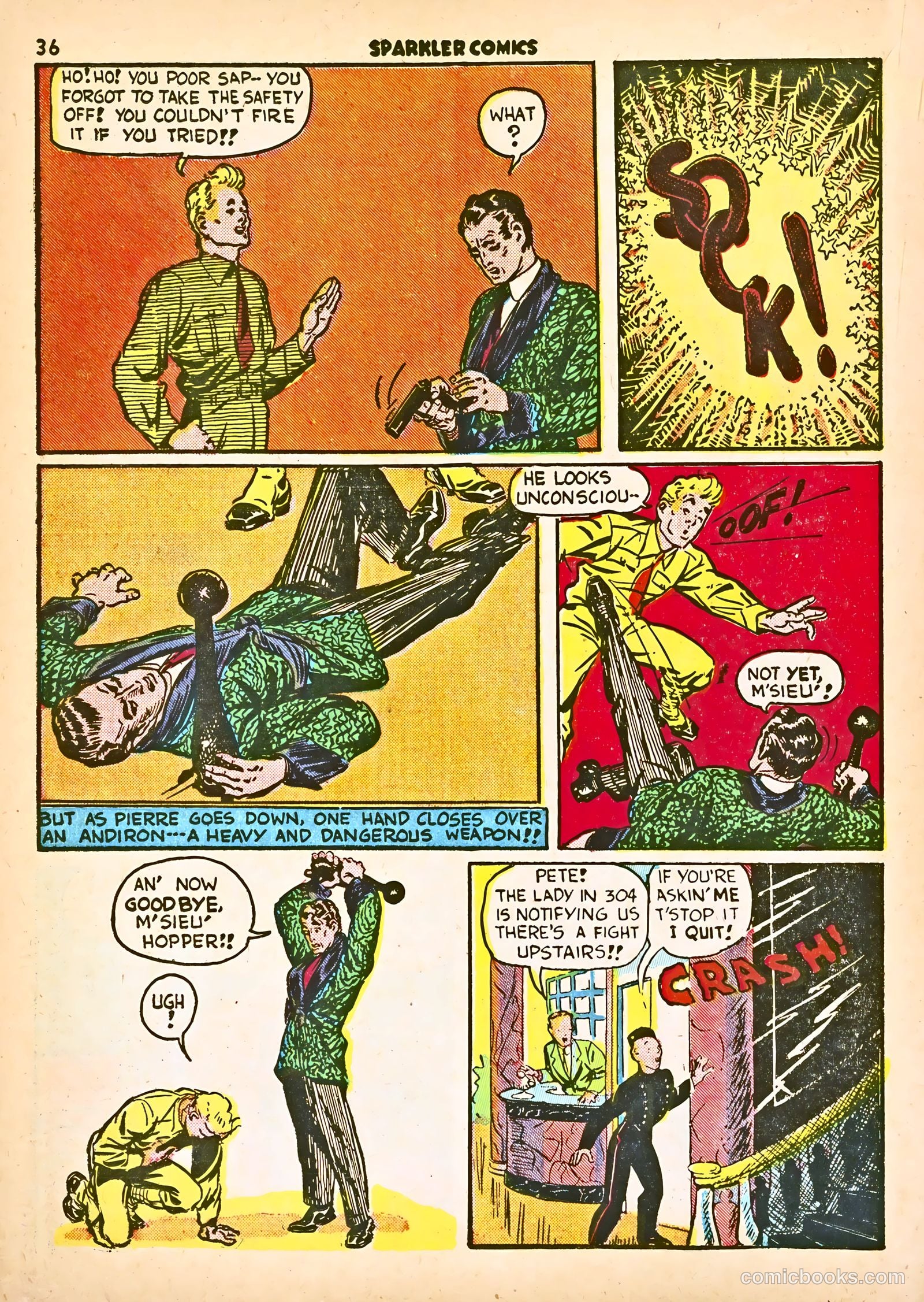 Sparkle Comics #21 (1952) — page 26 of 56