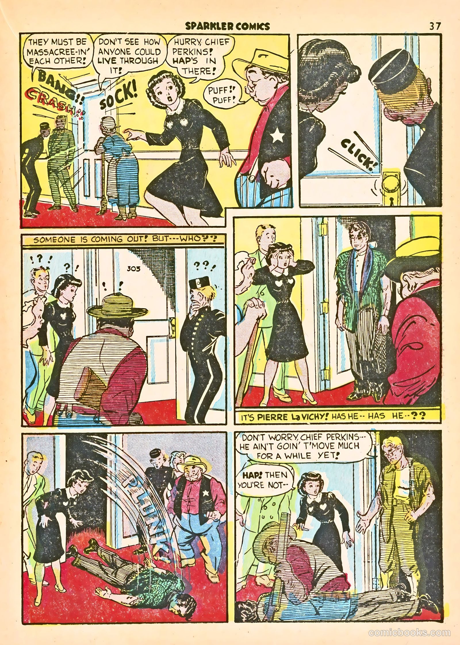 Sparkle Comics #21 (1952) — page 27 of 56