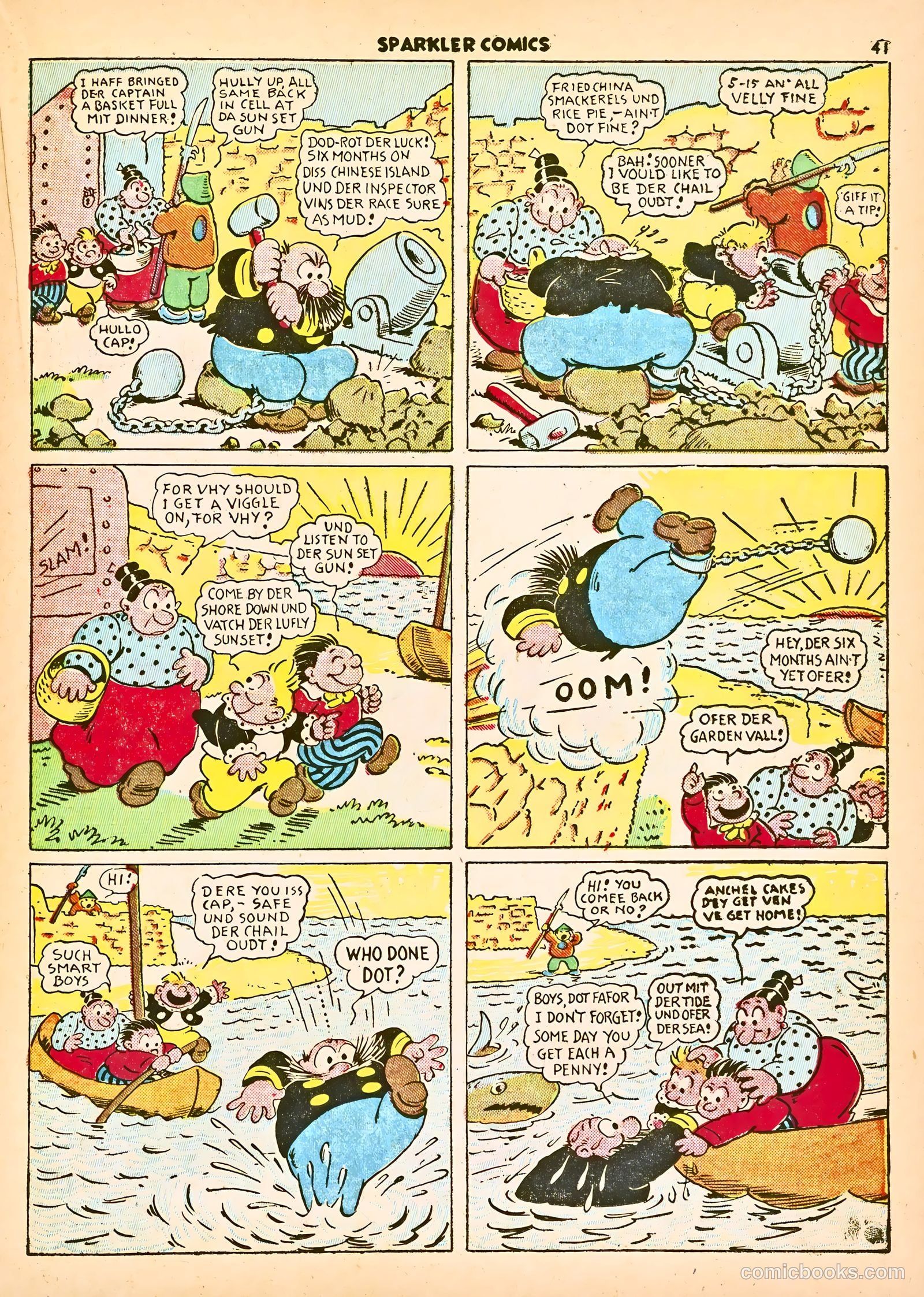 Sparkle Comics #21 (1952) — page 31 of 56