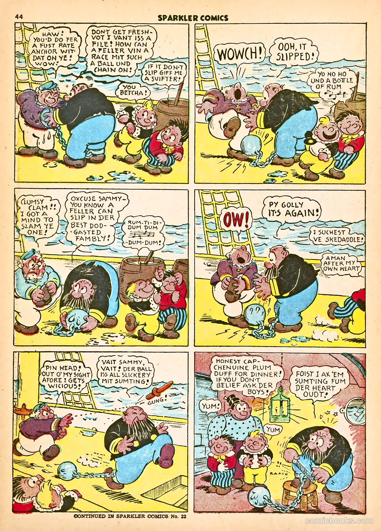 Sparkle Comics #21 (1952) — page 34 of 56