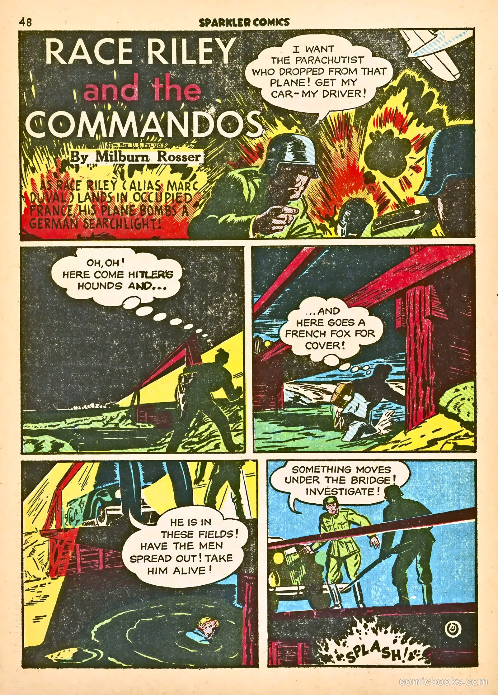 Sparkle Comics #21 (1952) — page 38 of 56