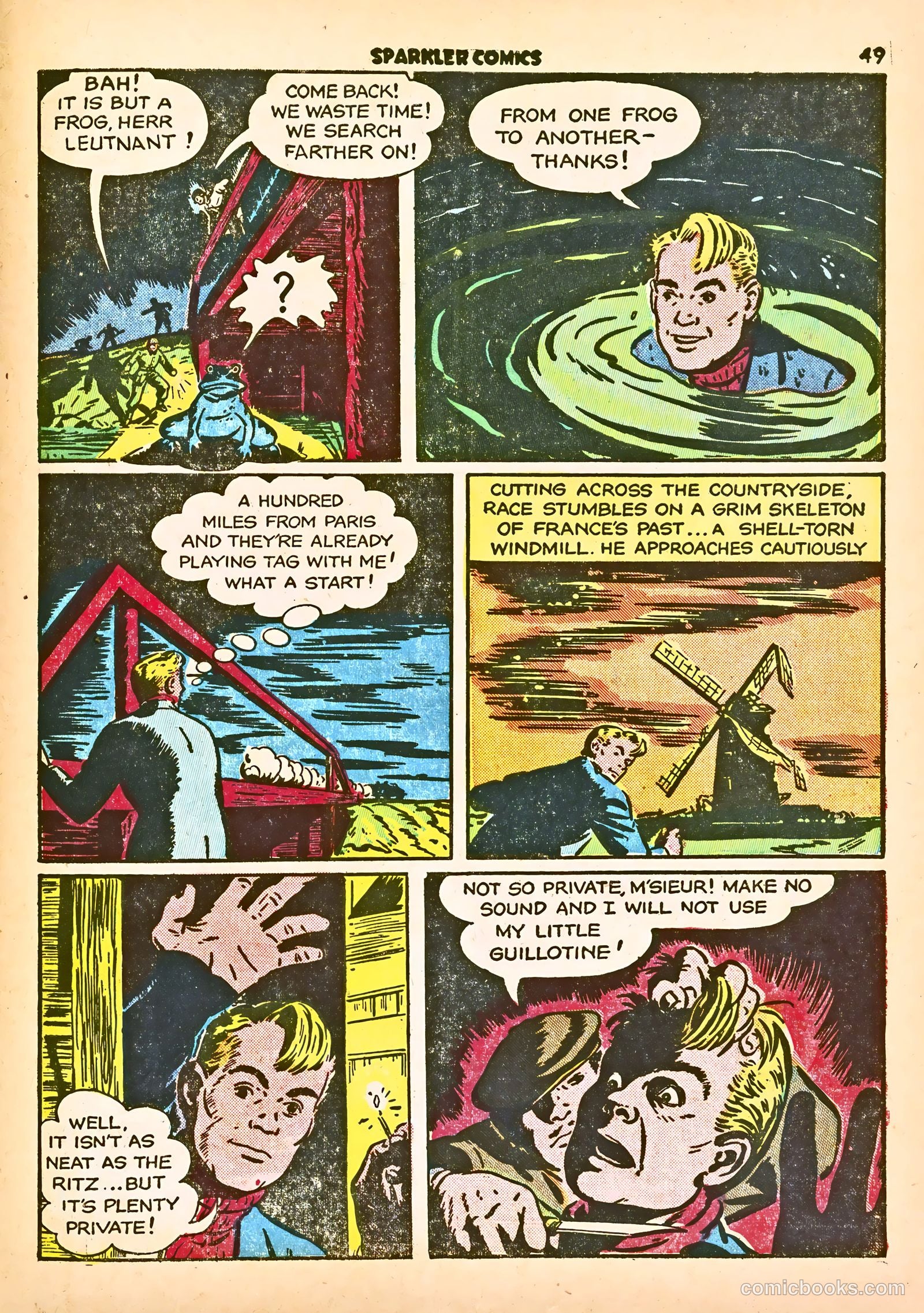 Sparkle Comics #21 (1952) — page 39 of 56
