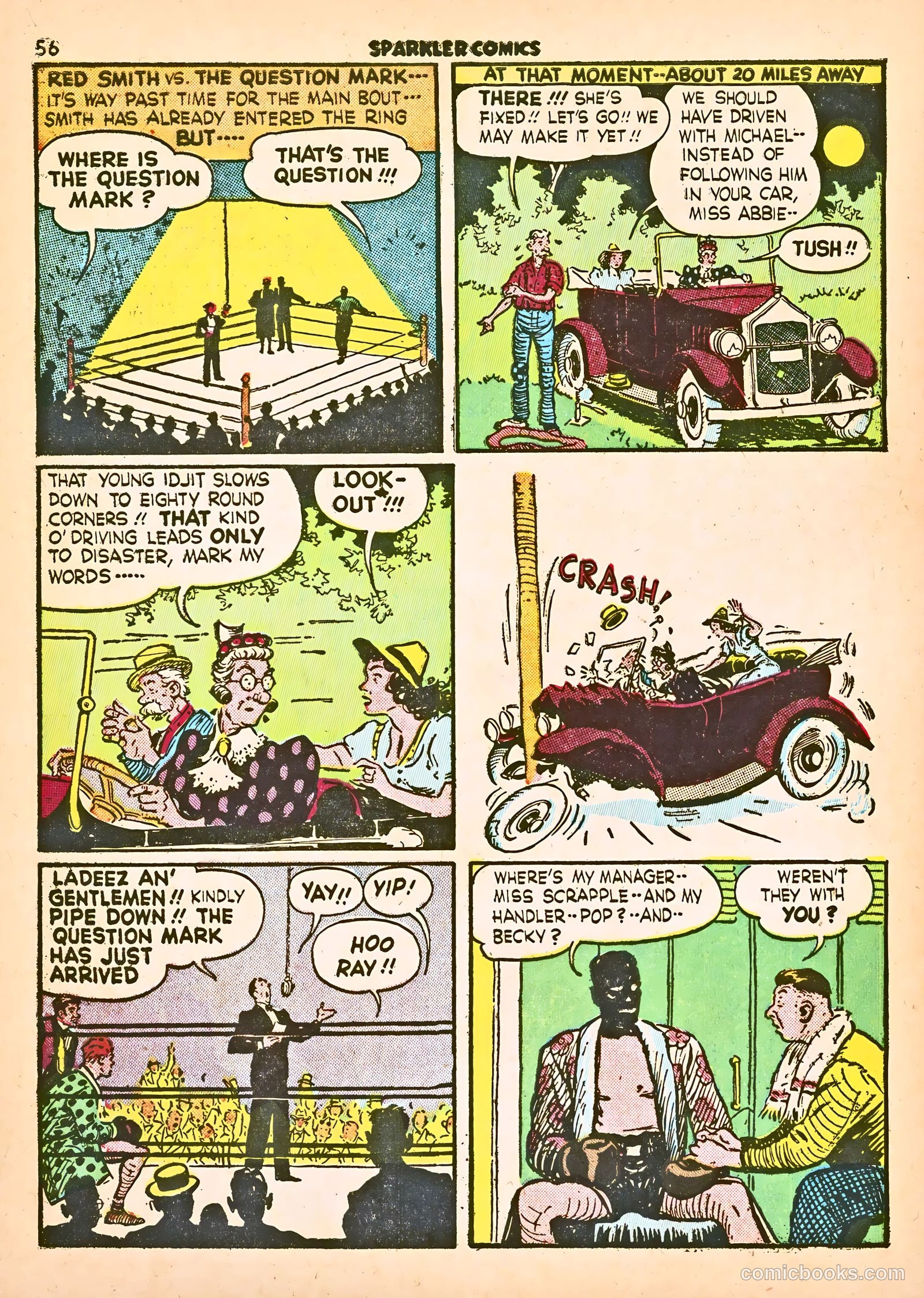 Sparkle Comics #21 (1952) — page 46 of 56