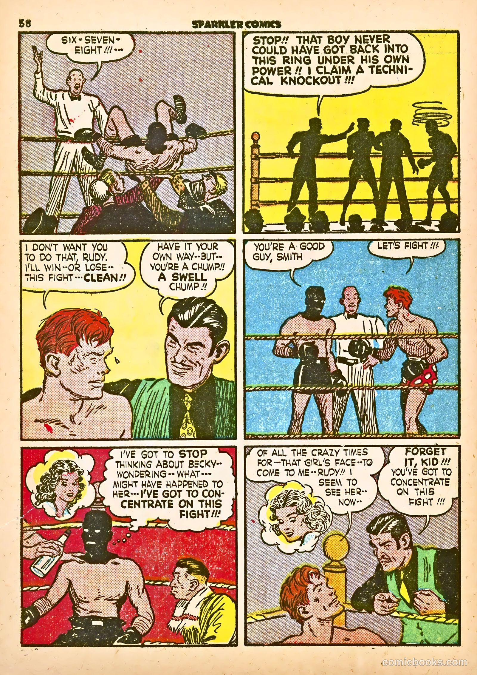 Sparkle Comics #21 (1952) — page 48 of 56