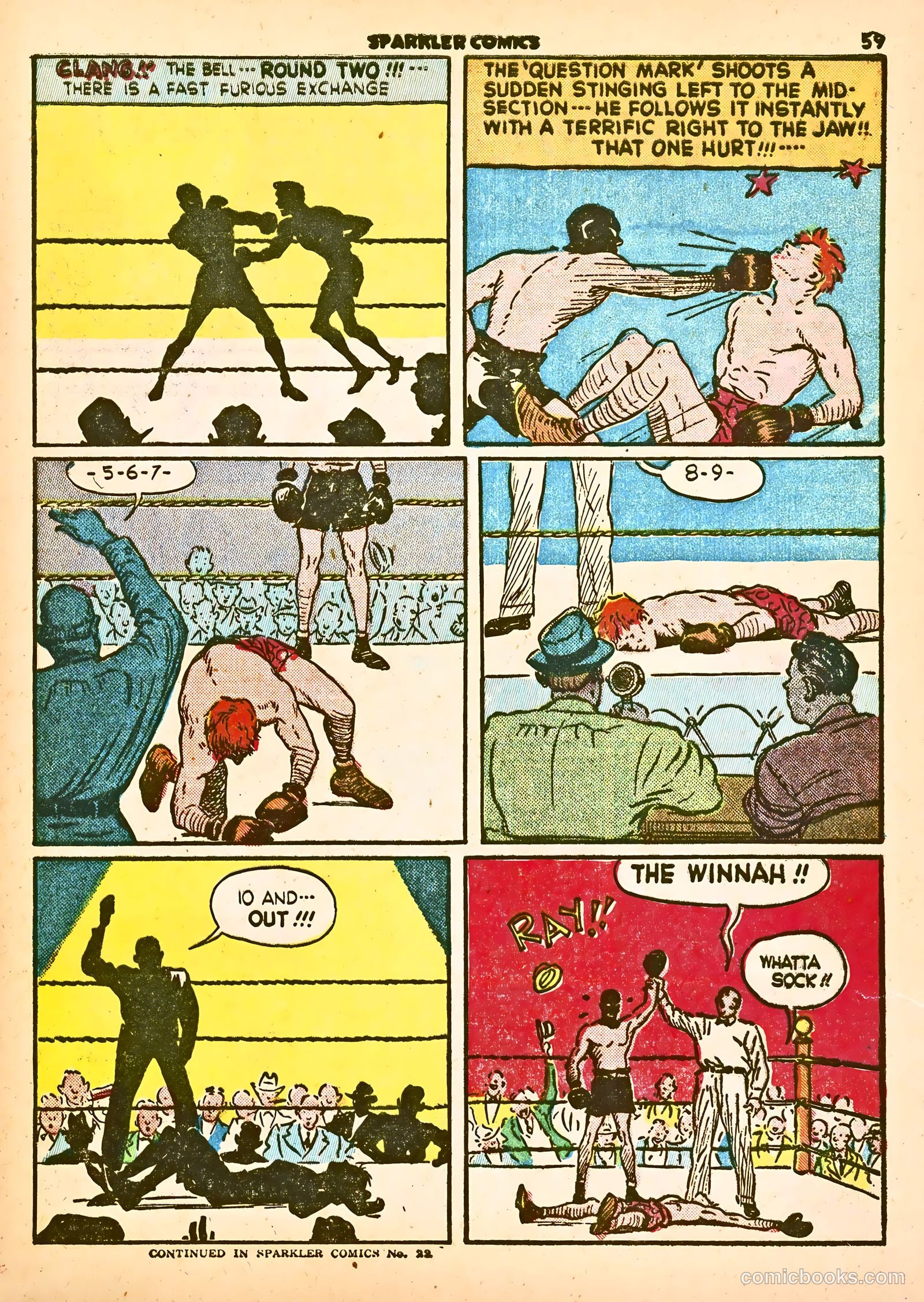 Sparkle Comics #21 (1952) — page 49 of 56