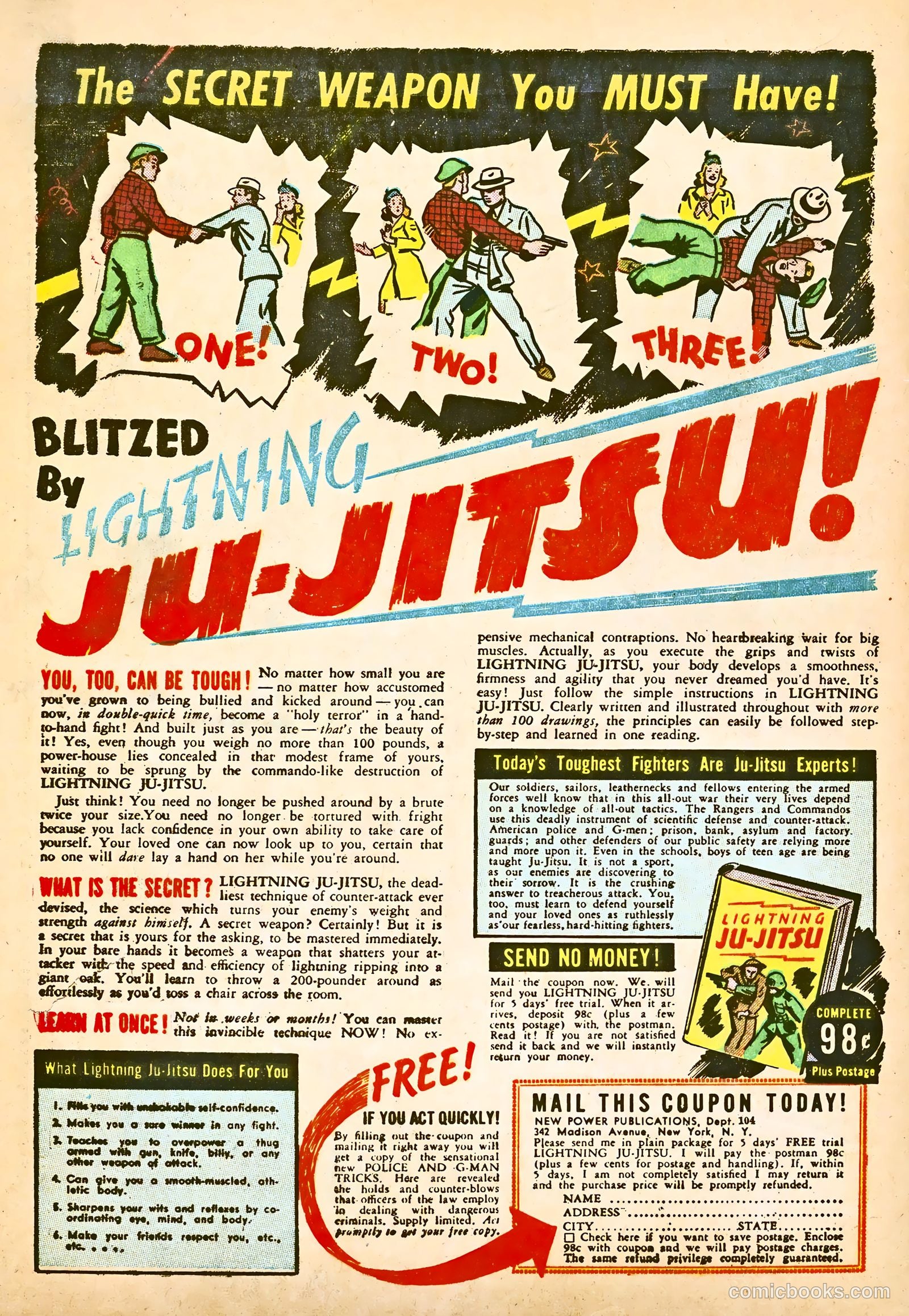 Sparkle Comics #21 (1952) — page 54 of 56