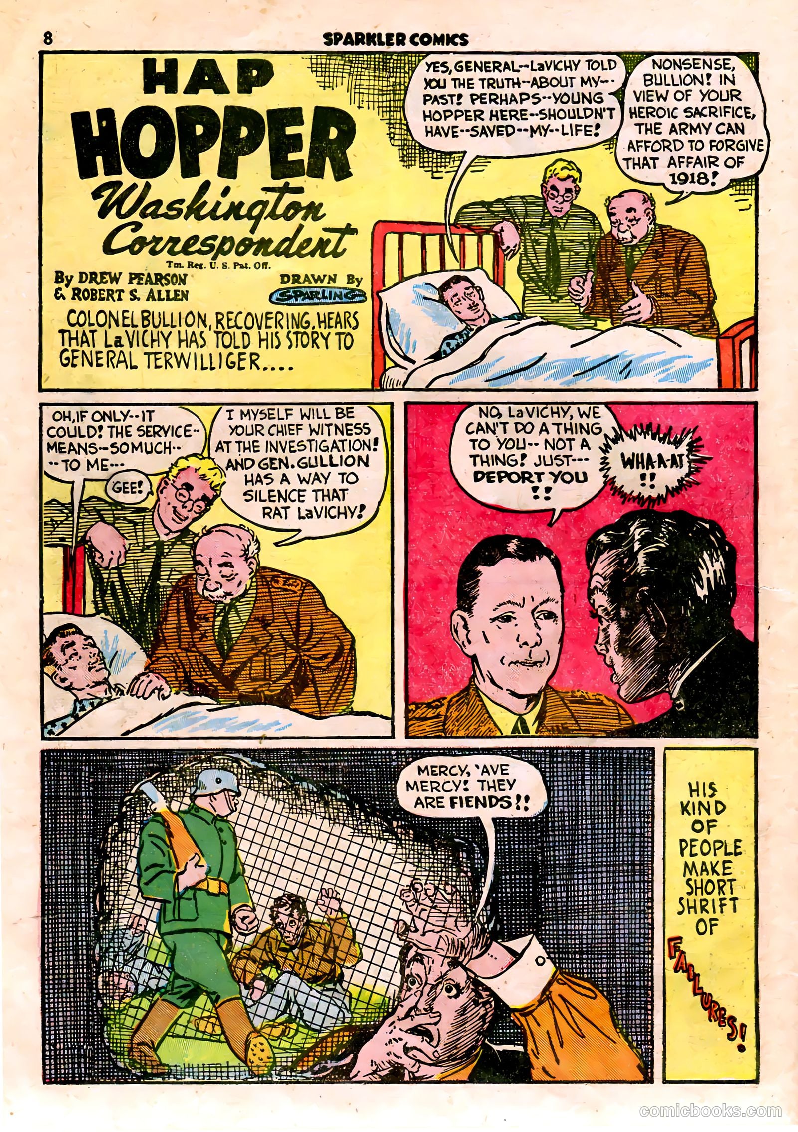 Sparkle Comics #22 (1952) — page 3 of 56