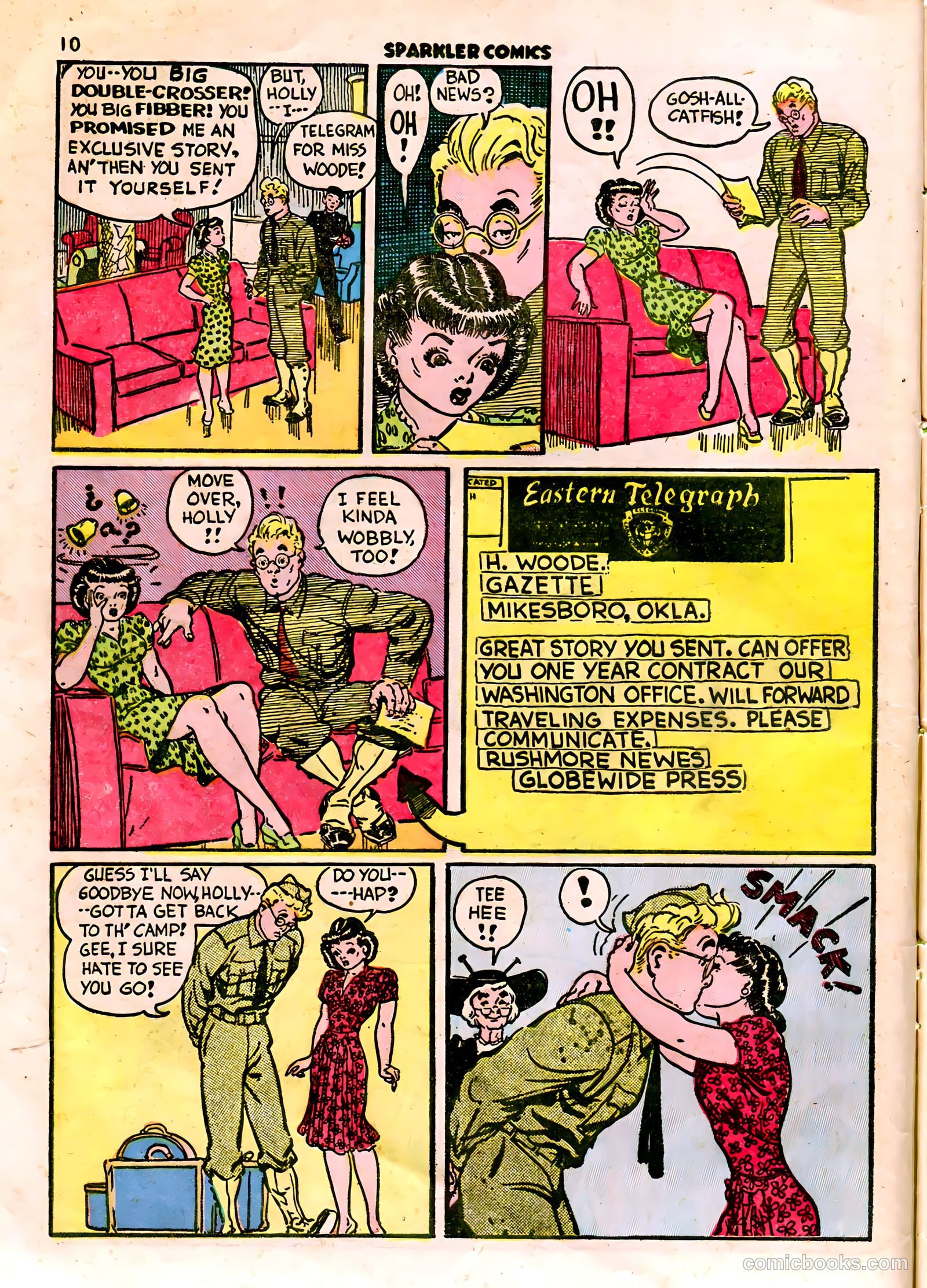Sparkle Comics #22 (1952) — page 5 of 56