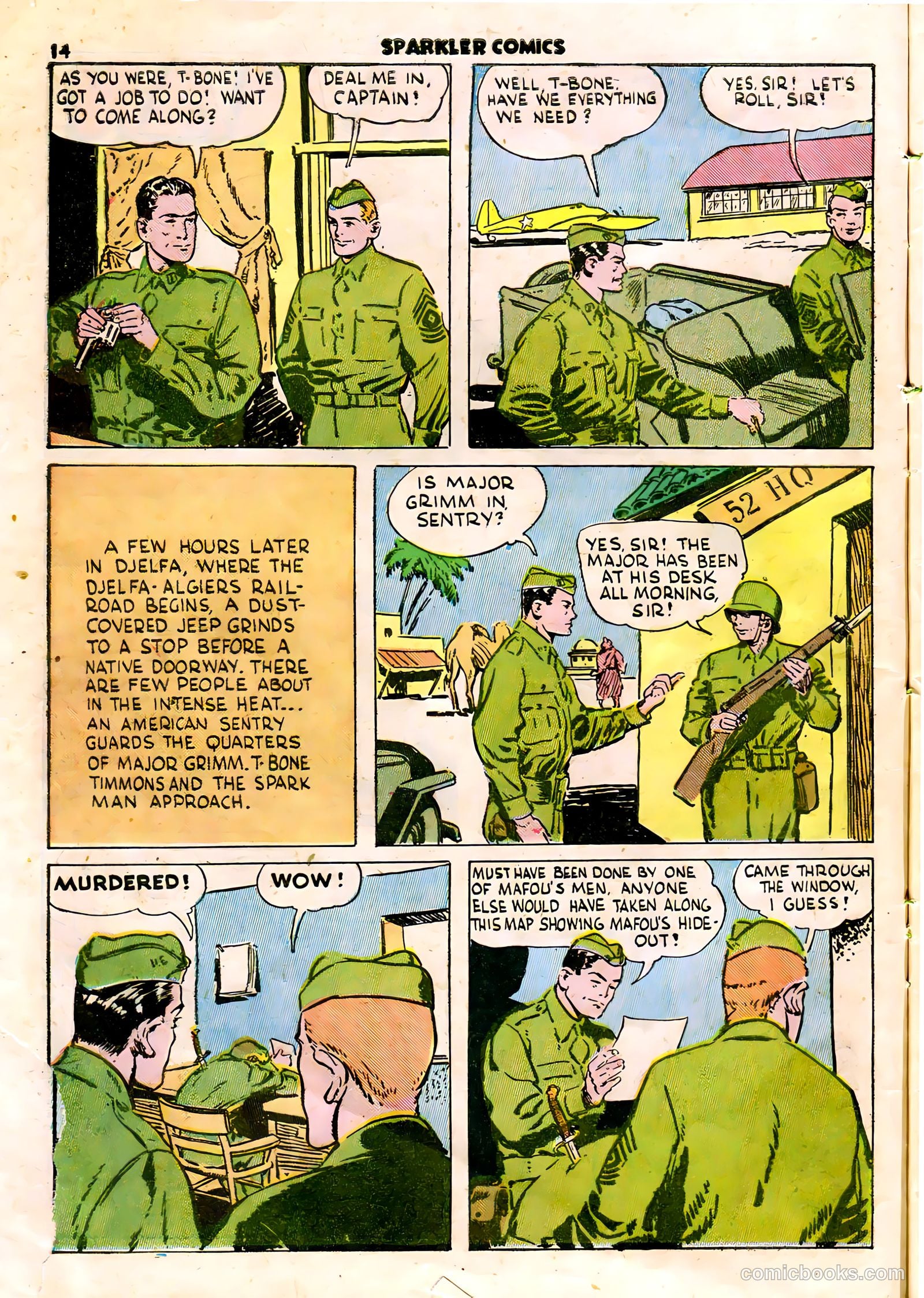Sparkle Comics #22 (1952) — page 9 of 56