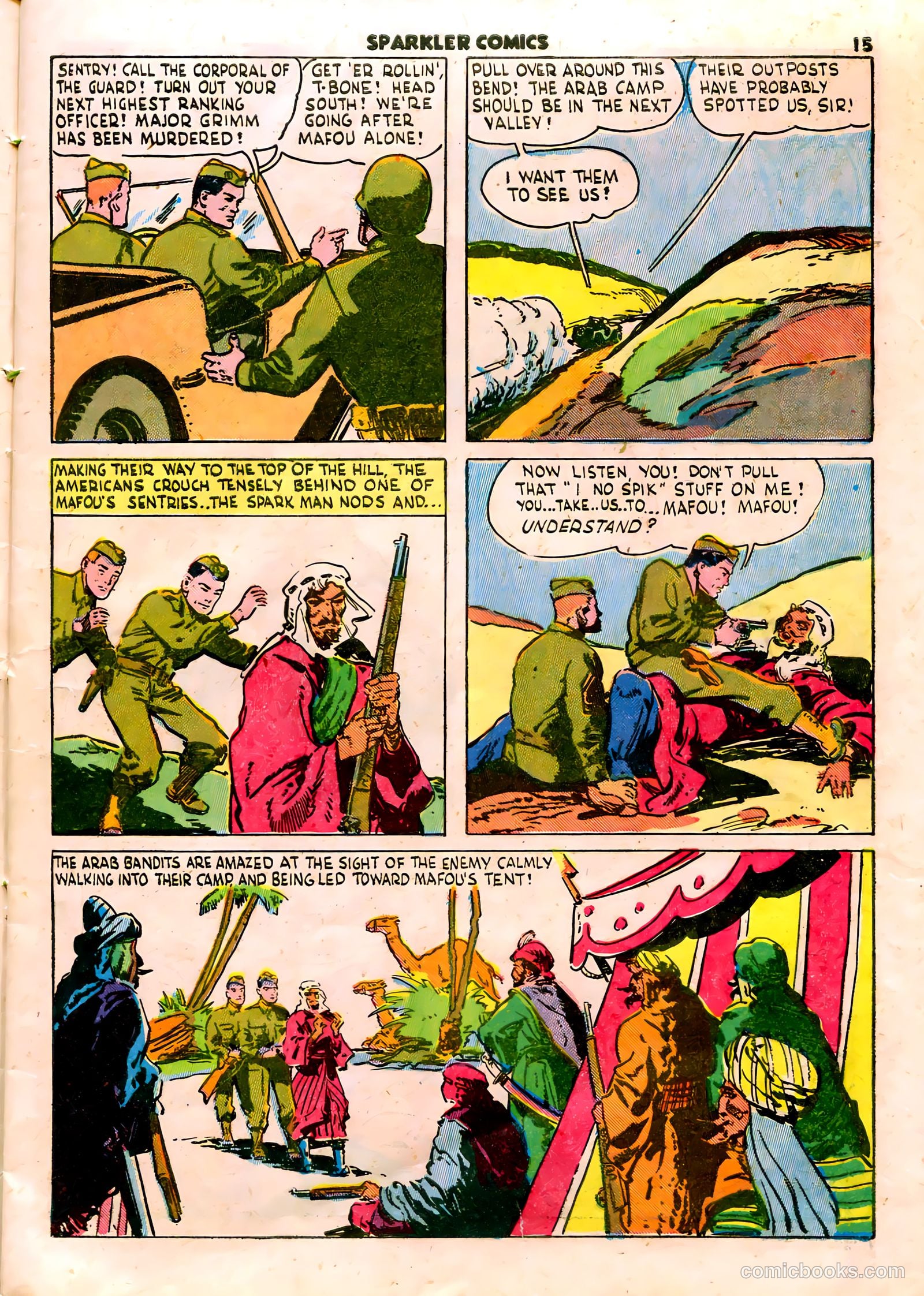 Sparkle Comics #22 (1952) — page 10 of 56