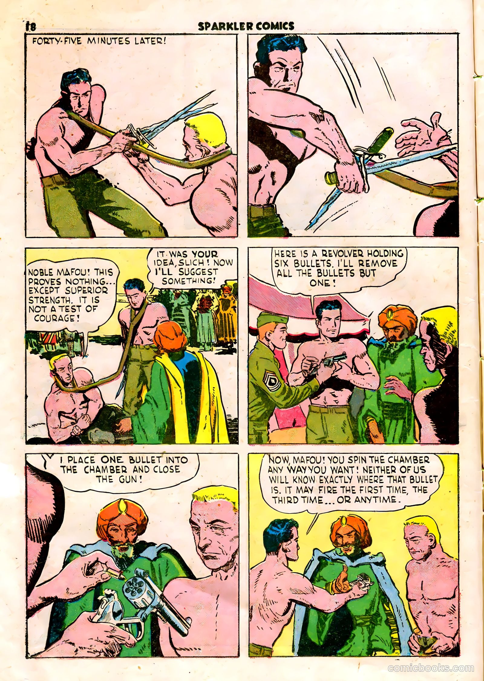Sparkle Comics #22 (1952) — page 13 of 56