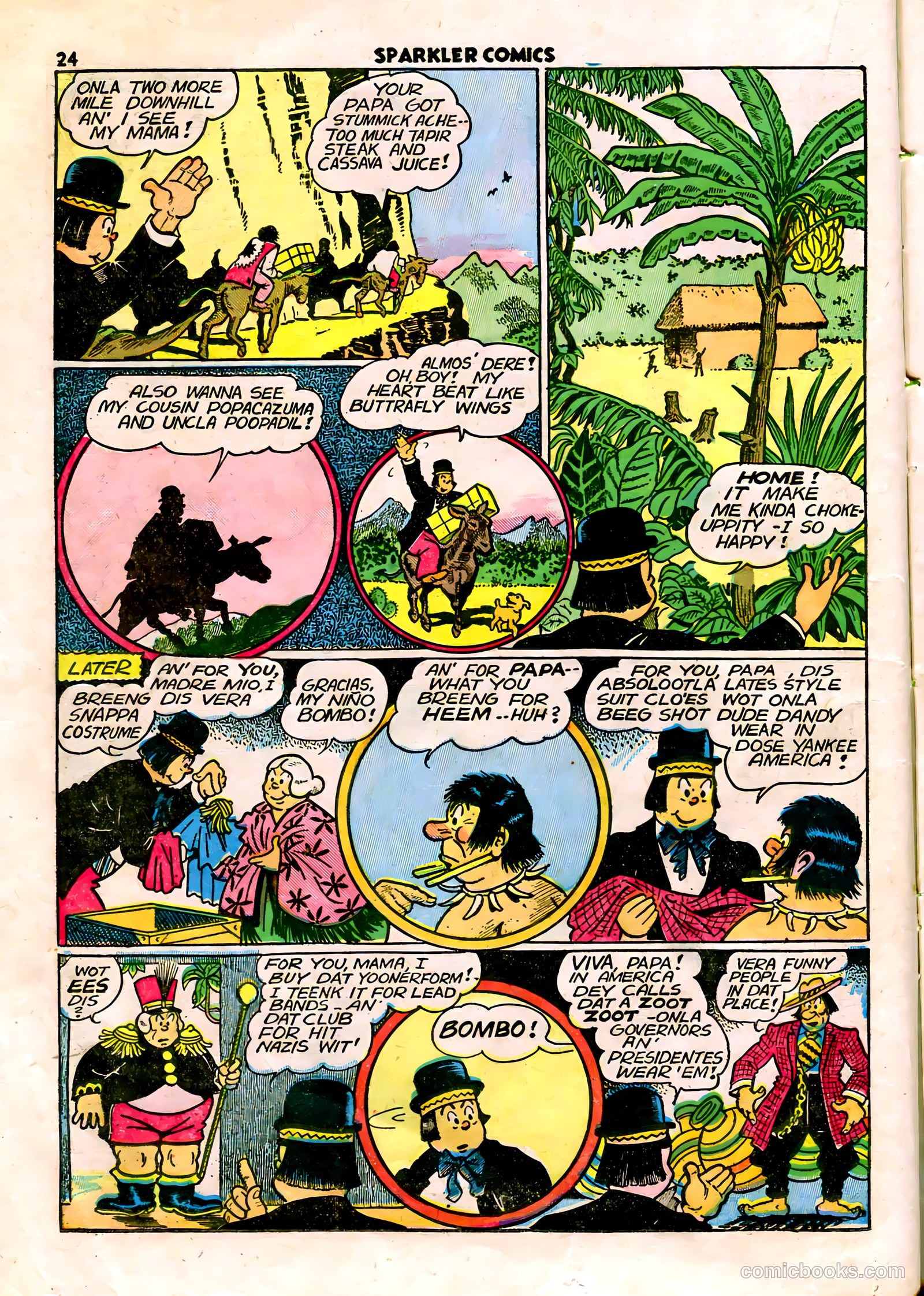 Sparkle Comics #22 (1952) — page 19 of 56