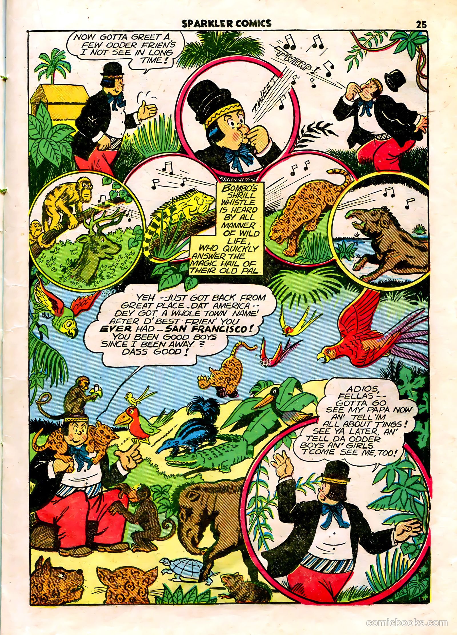 Sparkle Comics #22 (1952) — page 20 of 56
