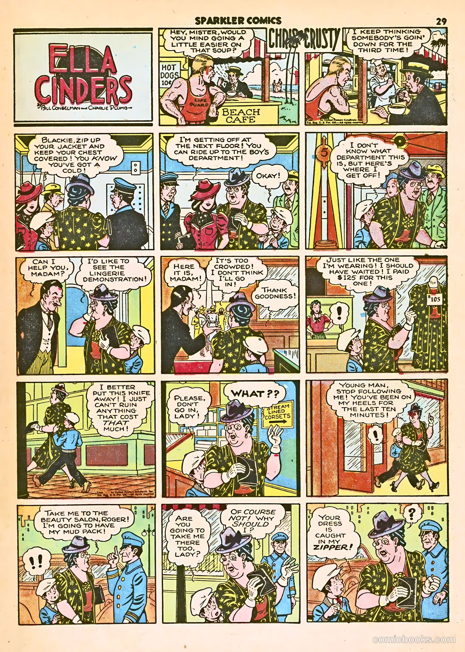 Sparkle Comics #22 (1952) — page 24 of 56