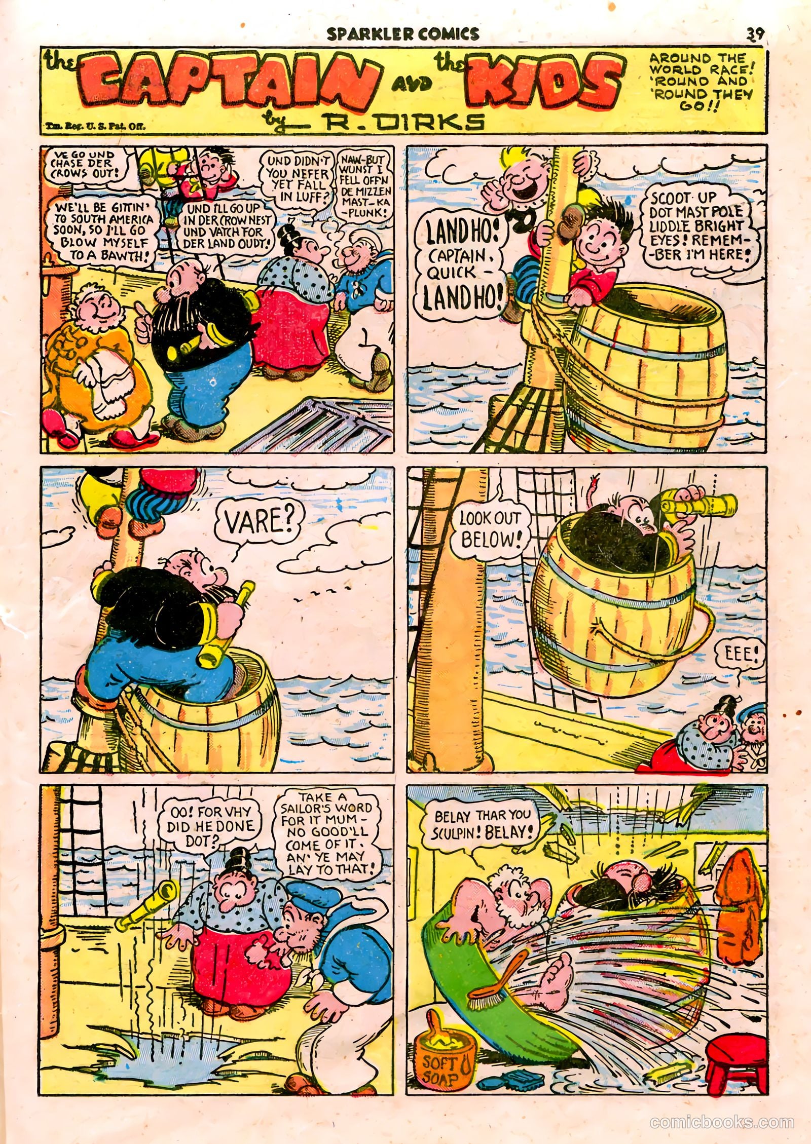 Sparkle Comics #22 (1952) — page 29 of 56