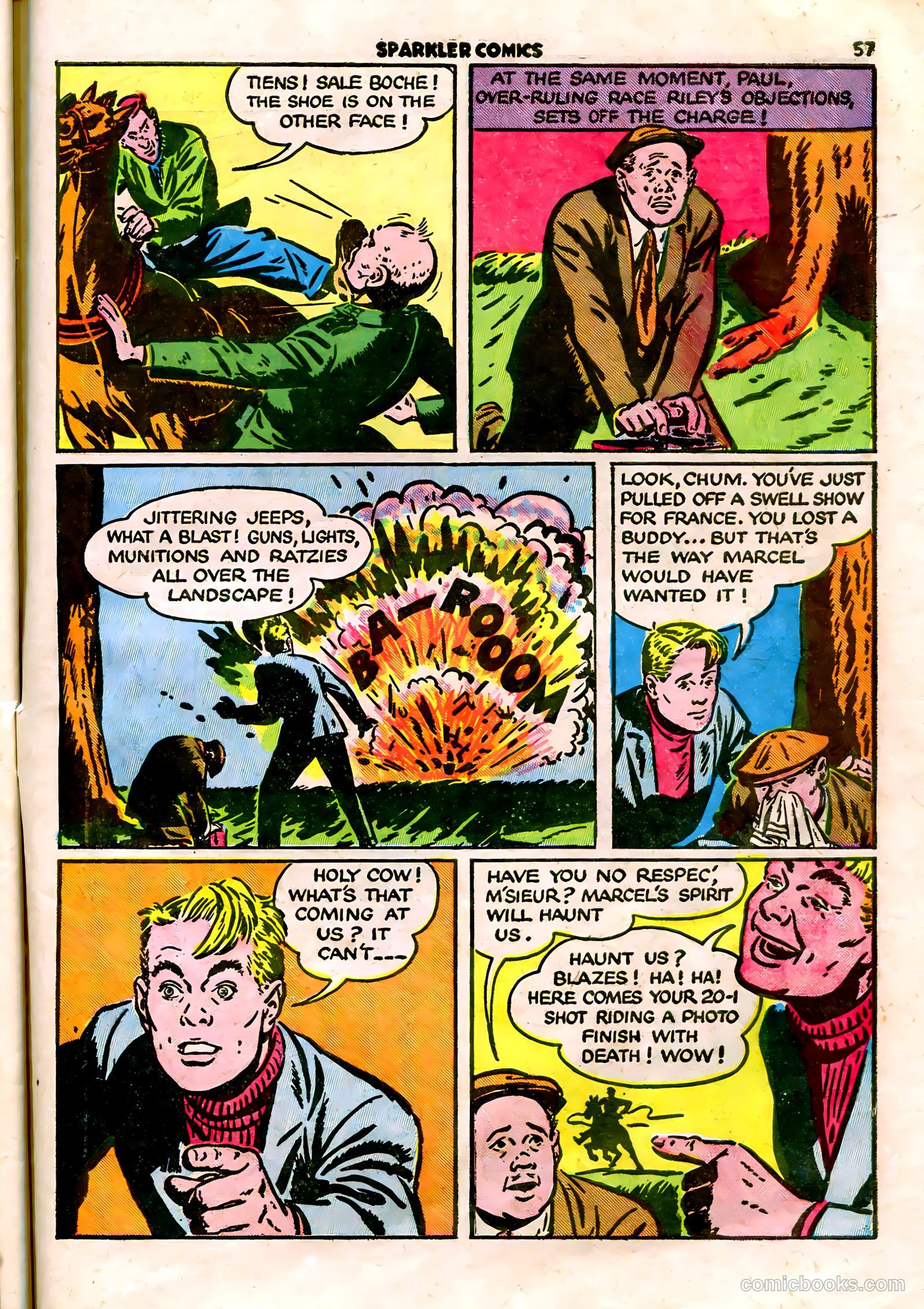 Sparkle Comics #22 (1952) — page 47 of 56