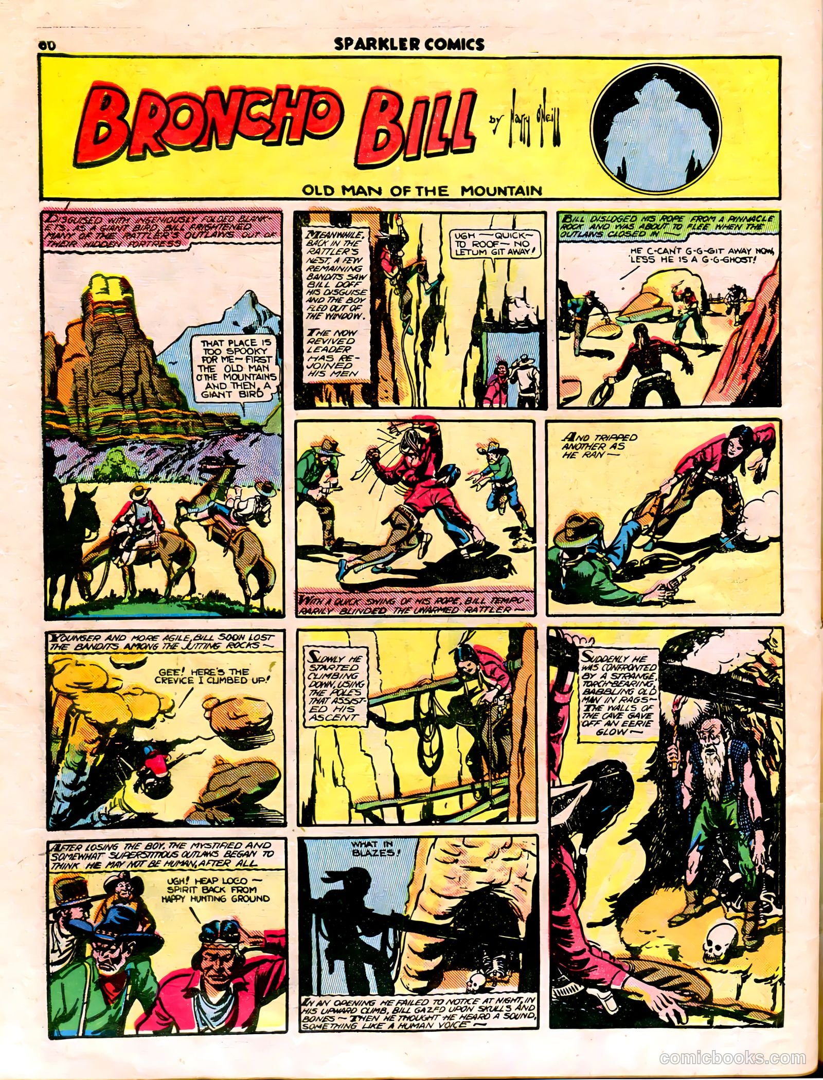 Sparkle Comics #22 (1952) — page 50 of 56