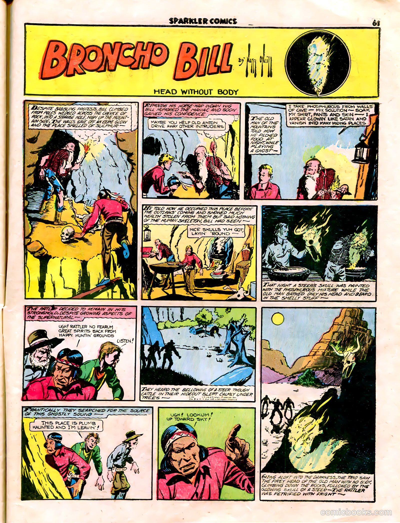 Sparkle Comics #22 (1952) — page 51 of 56