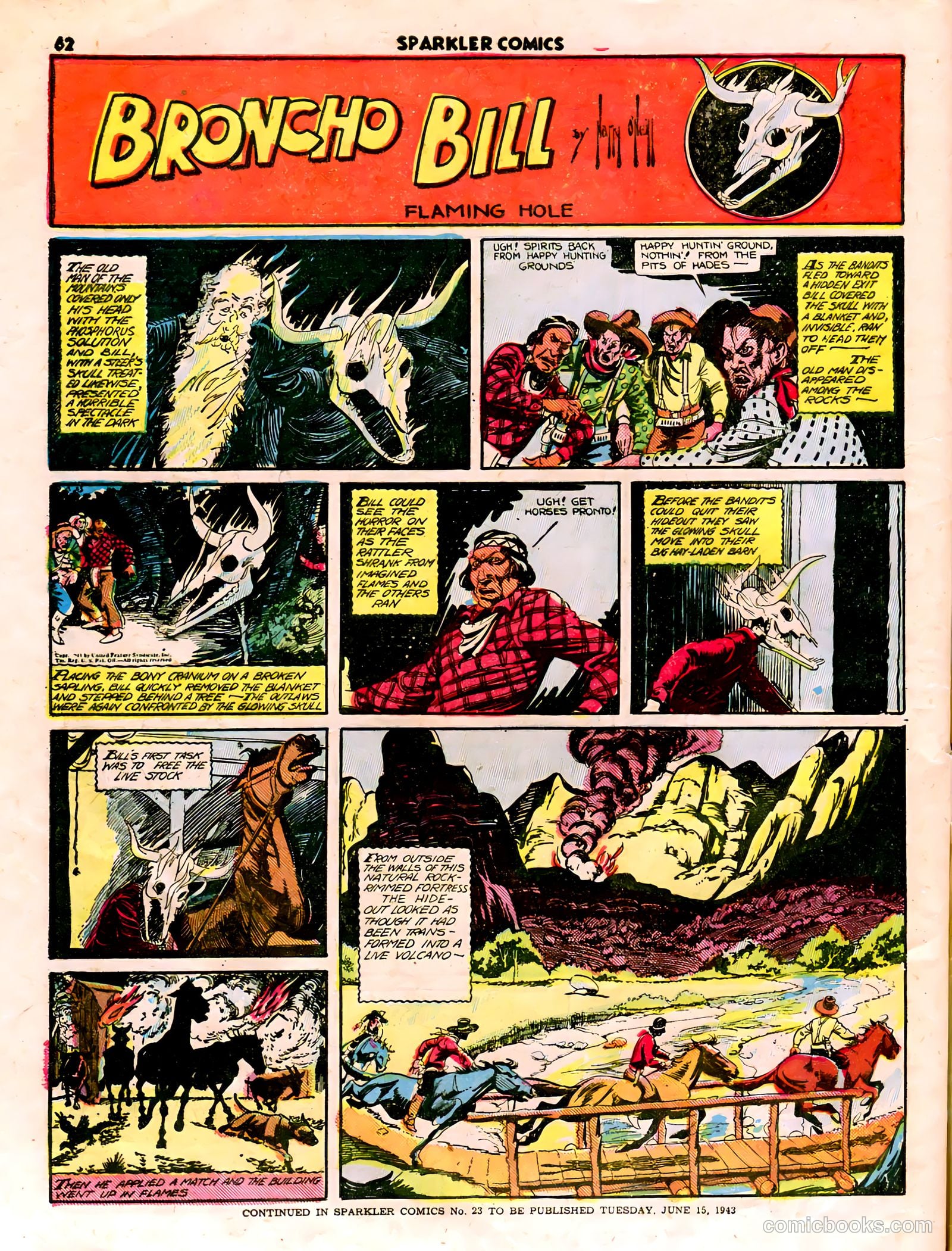 Sparkle Comics #22 (1952) — page 52 of 56