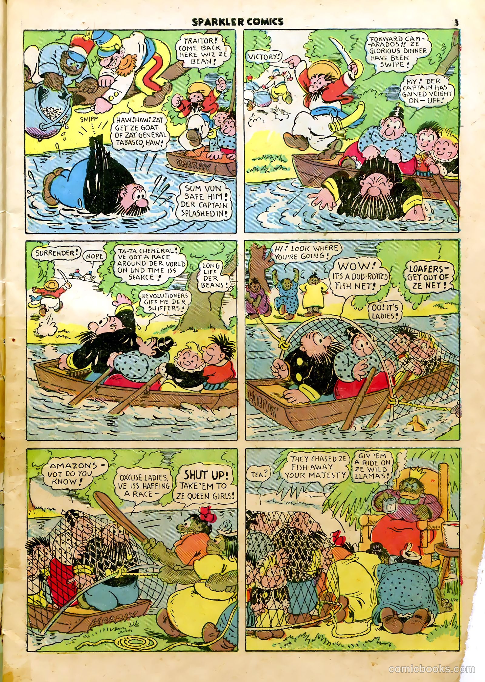 Sparkle Comics #23 (1952) — page 5 of 53
