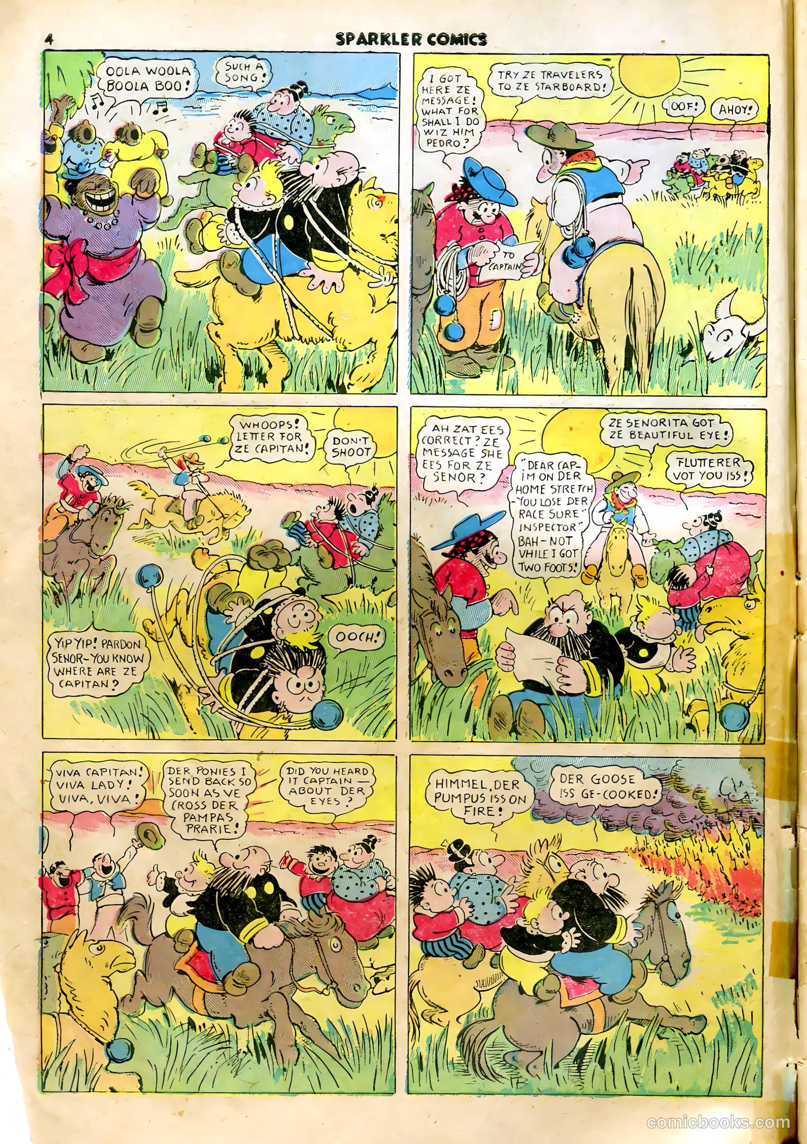 Sparkle Comics #23 (1952) — page 6 of 53