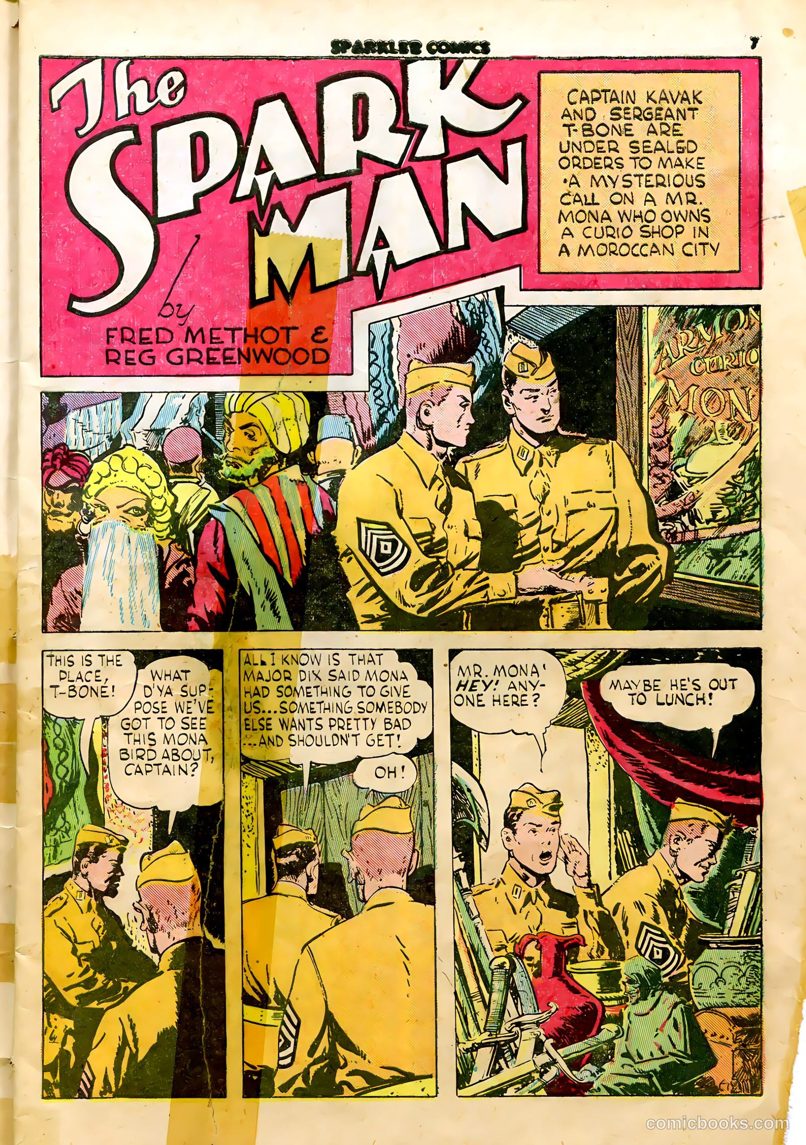 Sparkle Comics #23 (1952) — page 9 of 53
