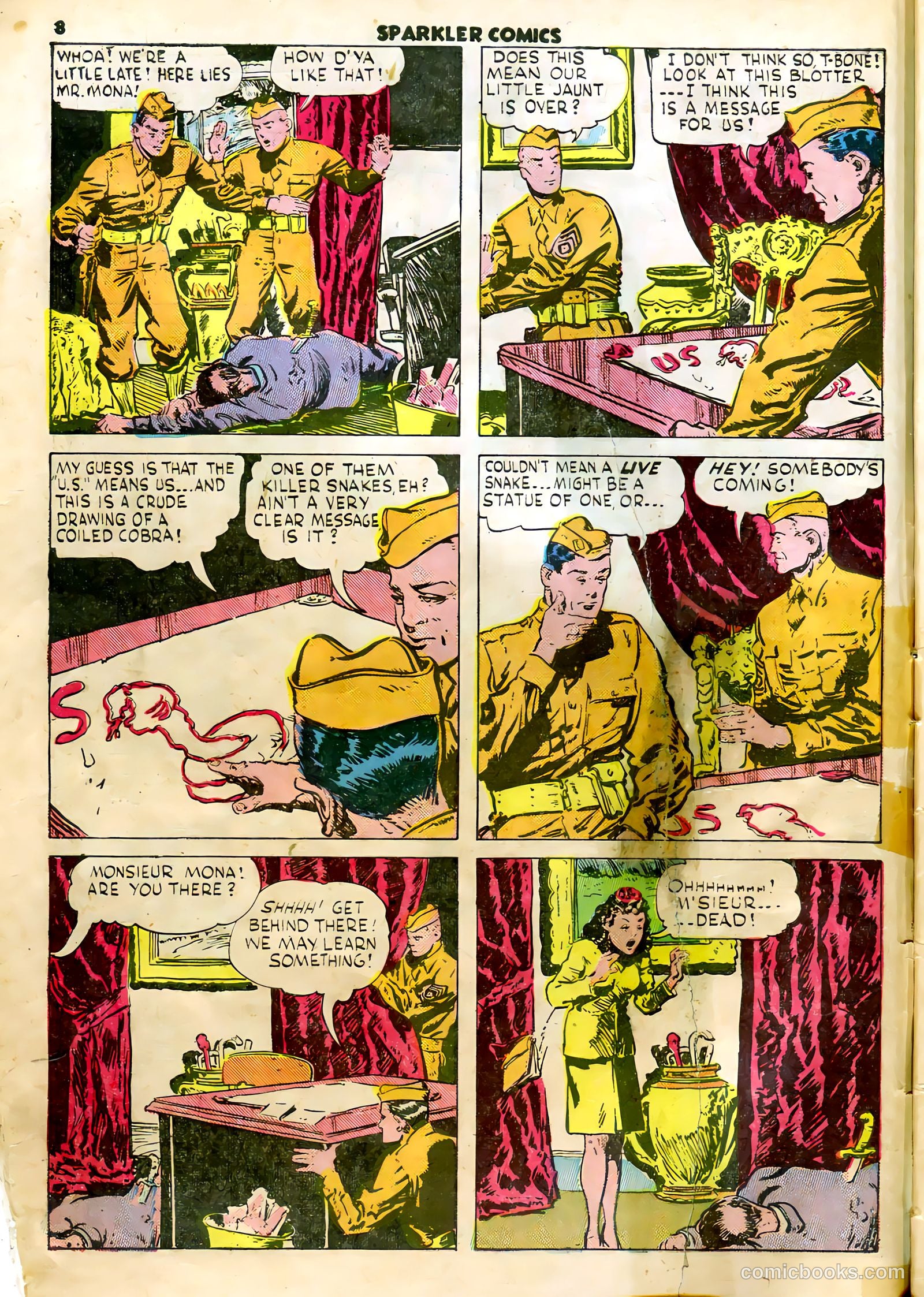 Sparkle Comics #23 (1952) — page 10 of 53