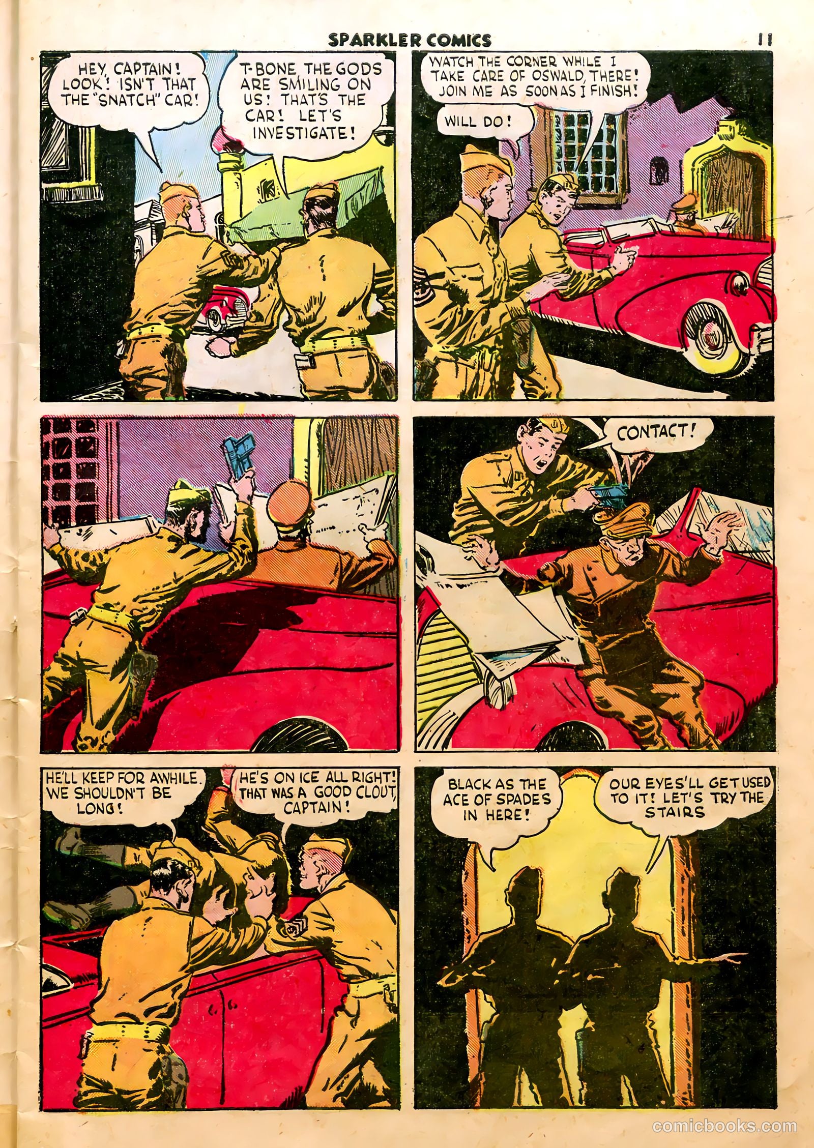 Sparkle Comics #23 (1952) — page 13 of 53