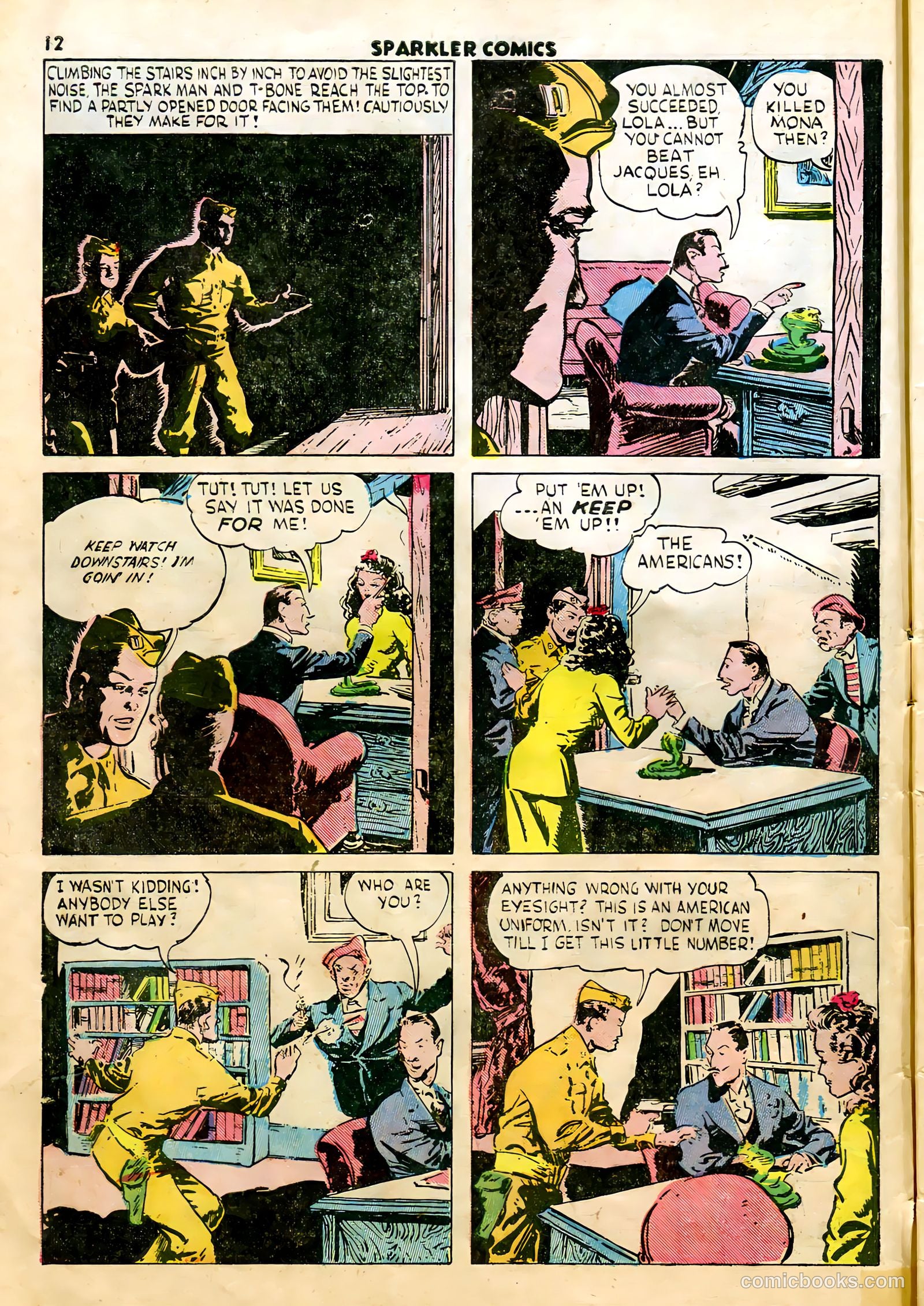 Sparkle Comics #23 (1952) — page 14 of 53