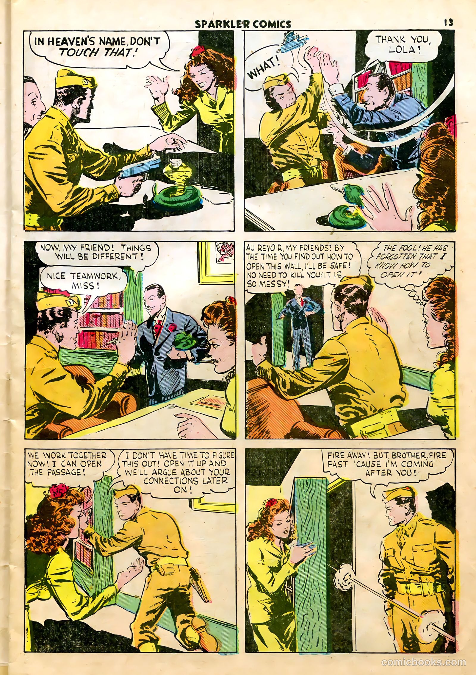 Sparkle Comics #23 (1952) — page 15 of 53