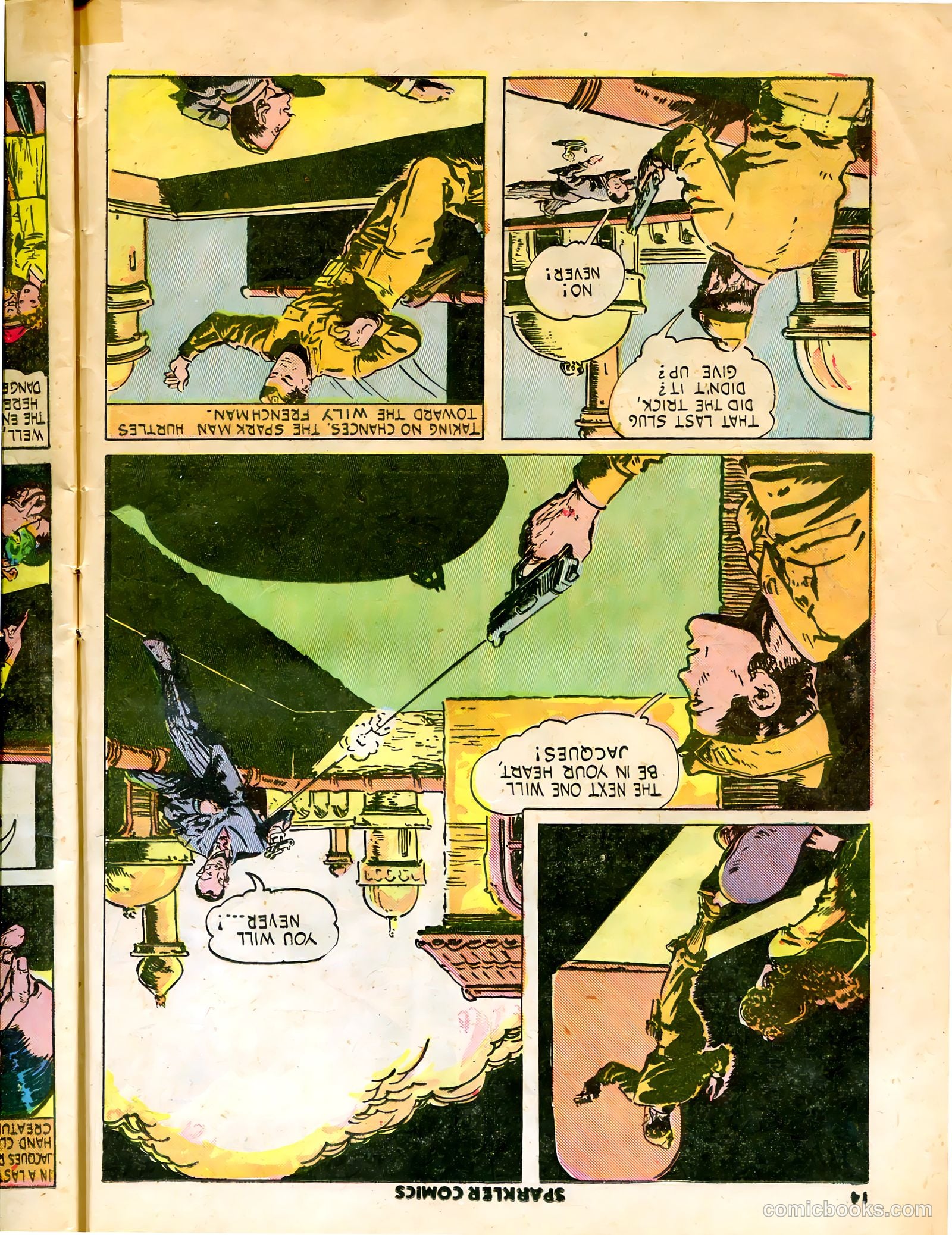 Sparkle Comics #23 (1952) — page 16 of 53