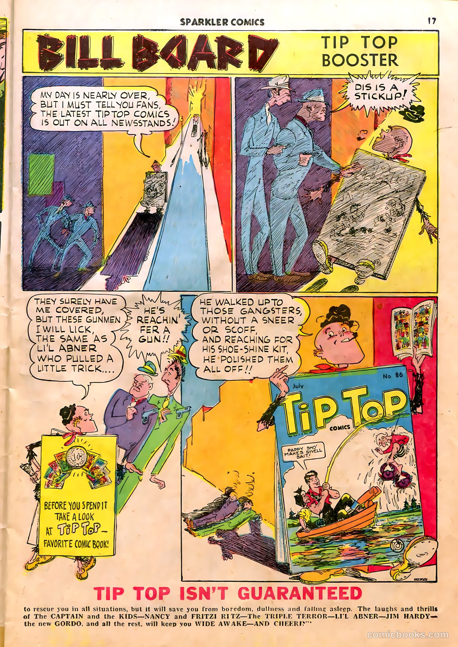 Sparkle Comics #23 (1952) — page 19 of 53