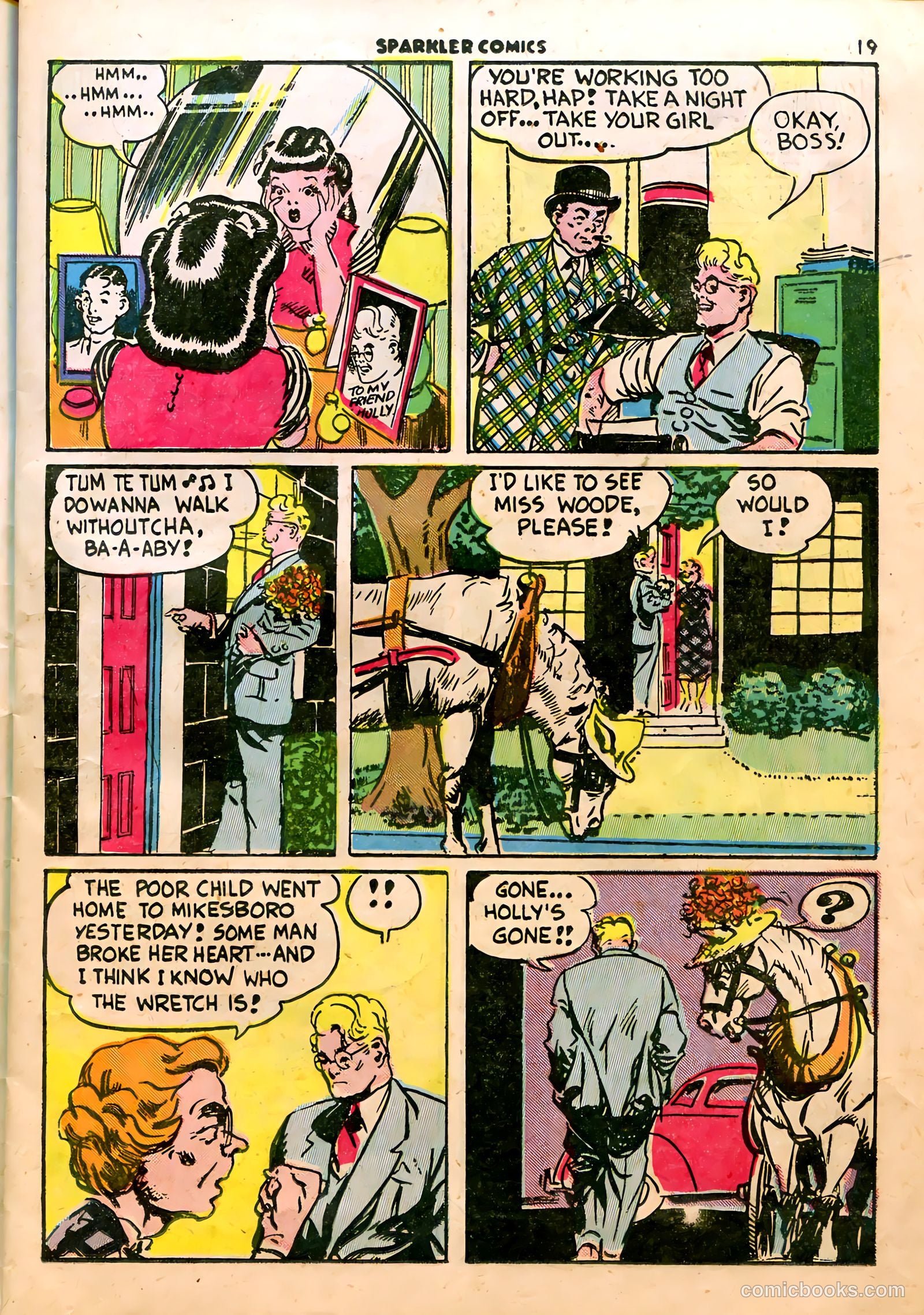 Sparkle Comics #23 (1952) — page 21 of 53