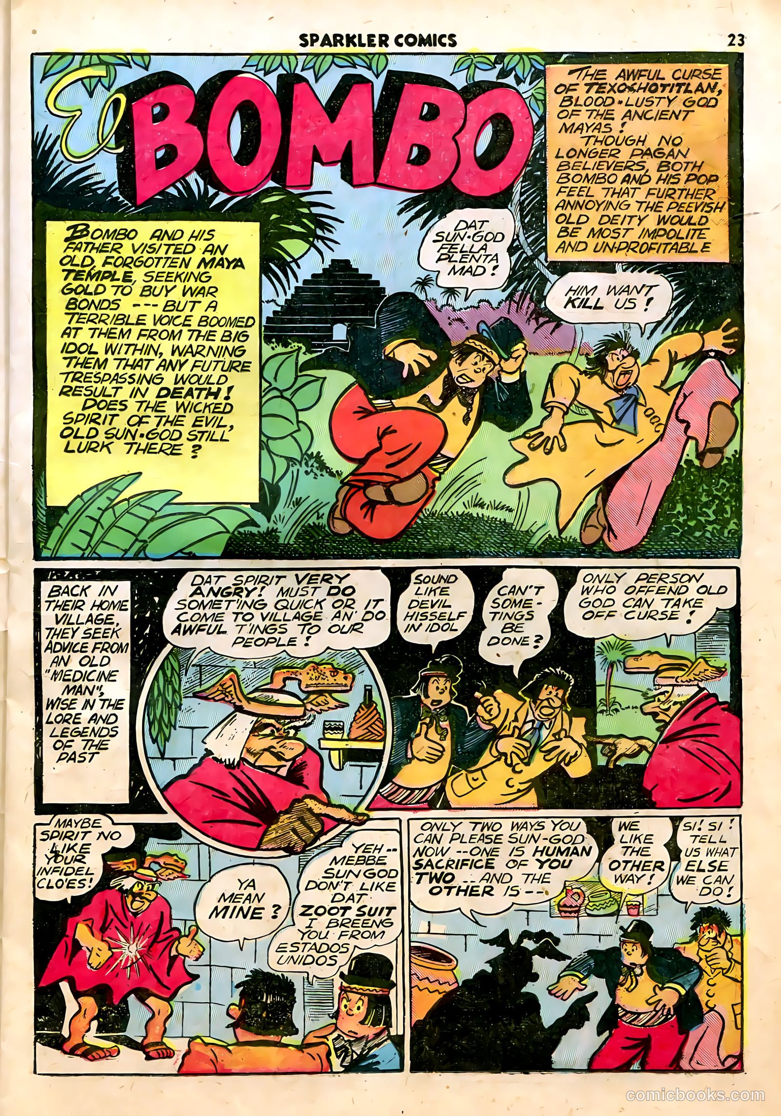 Sparkle Comics #23 (1952) — page 25 of 53
