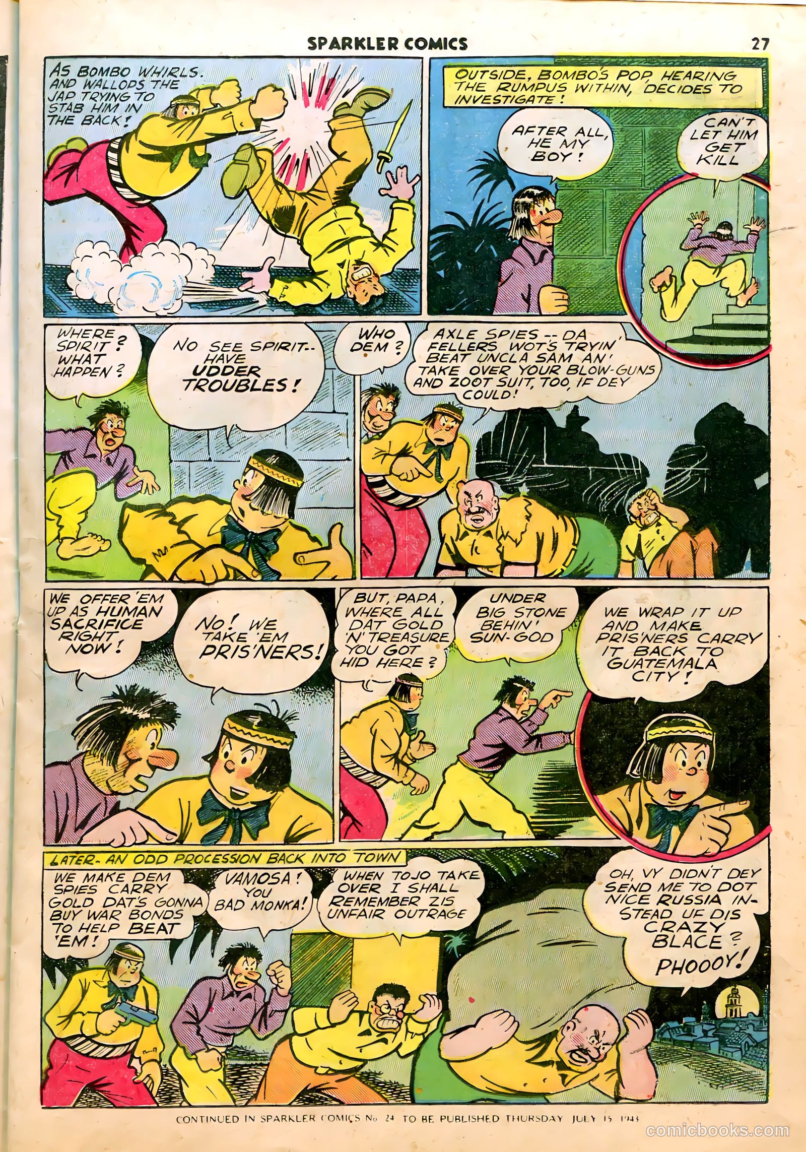 Sparkle Comics #23 (1952) — page 29 of 53