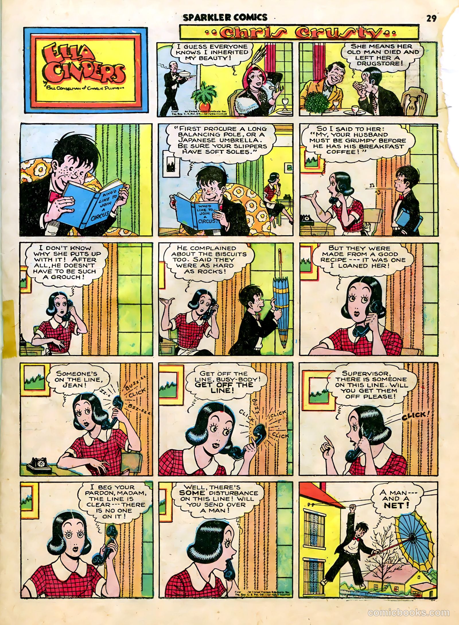 Sparkle Comics #23 (1952) — page 31 of 53